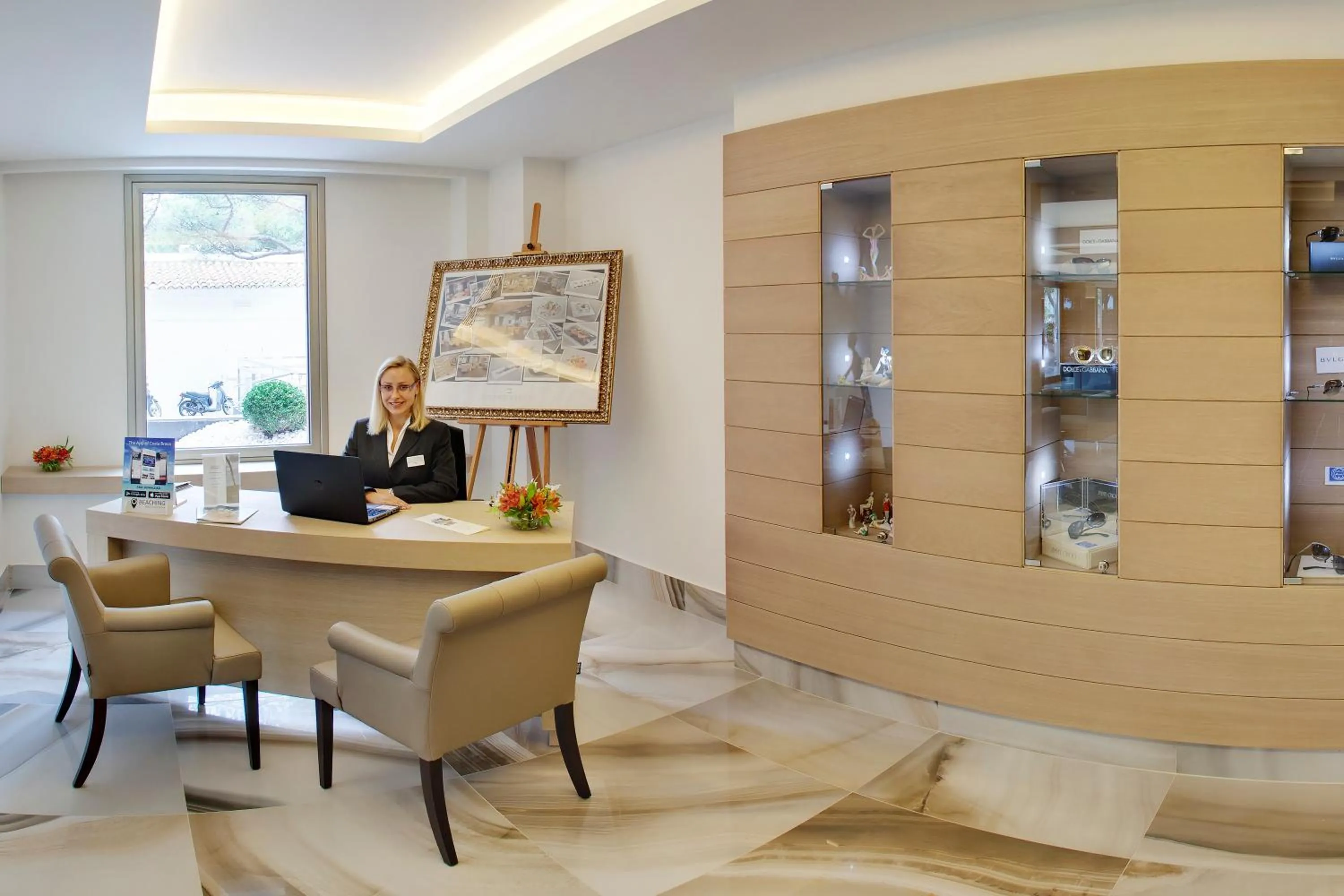 Lobby or reception in Cosmopolita Hotel Boutique & Spa