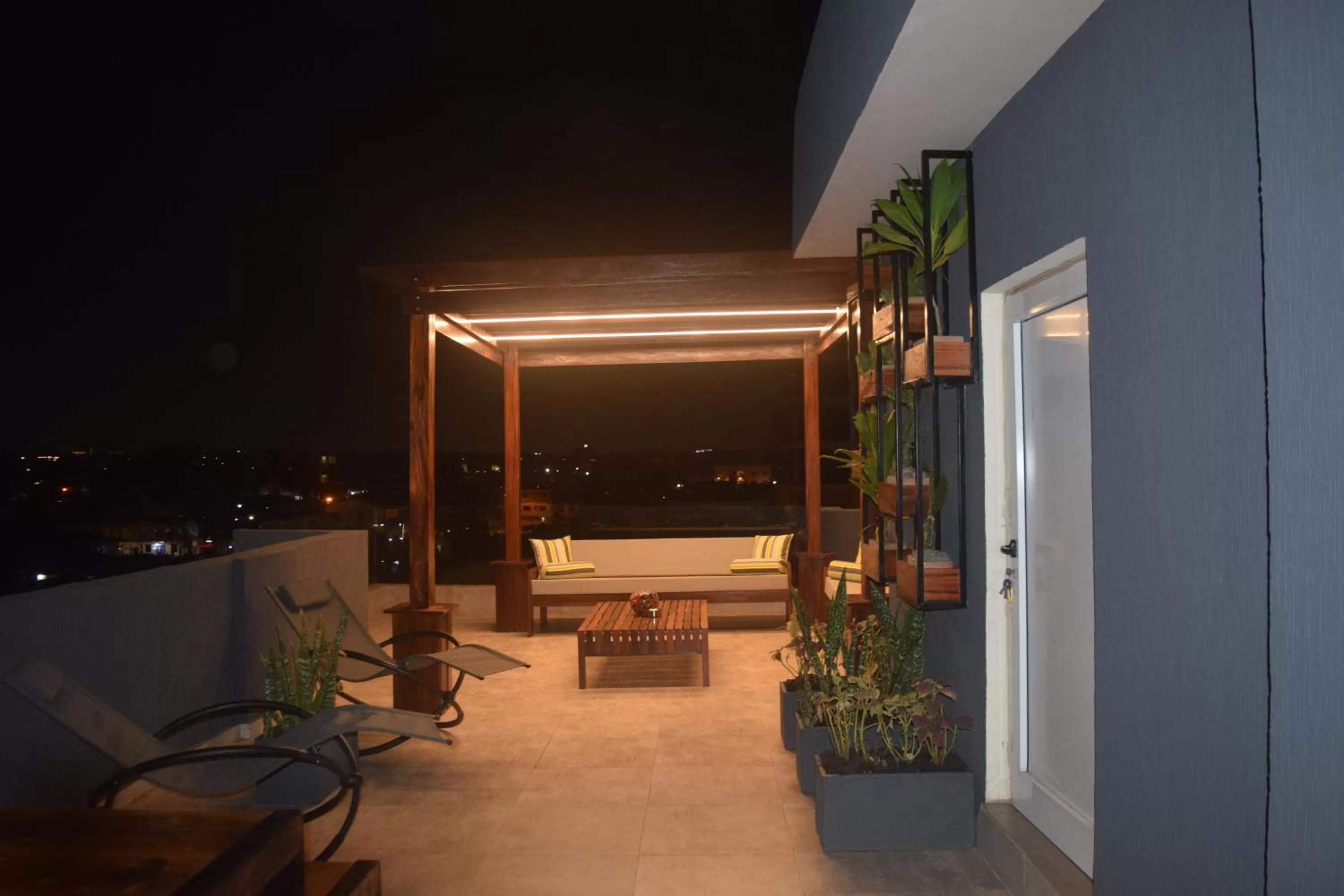 Patio in Montecito Apartments