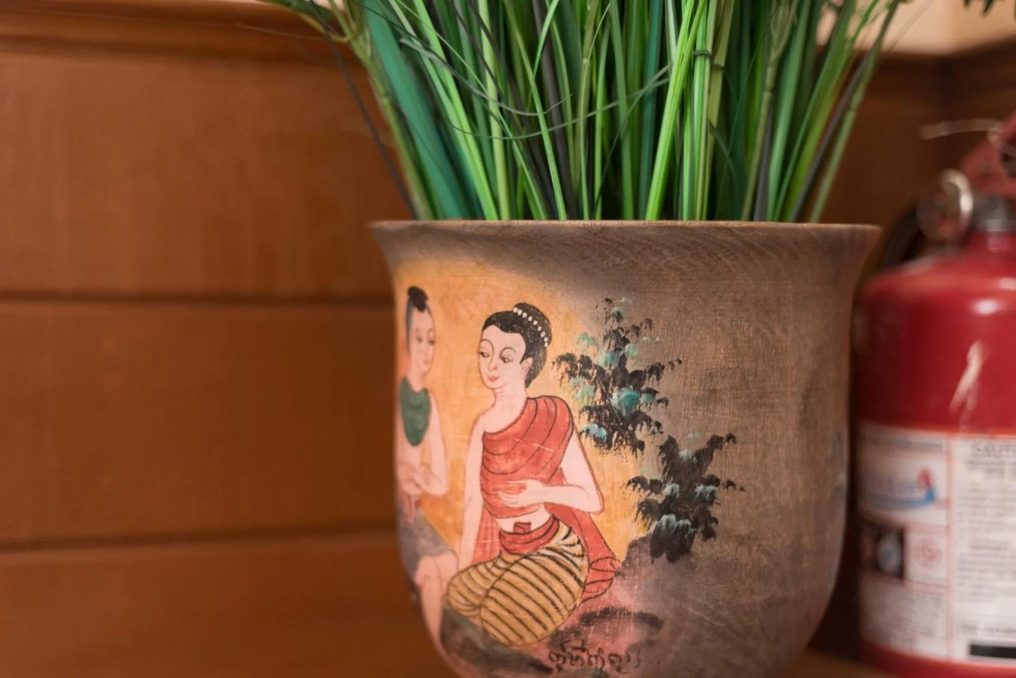 Decorative detail in Jomtien Boathouse