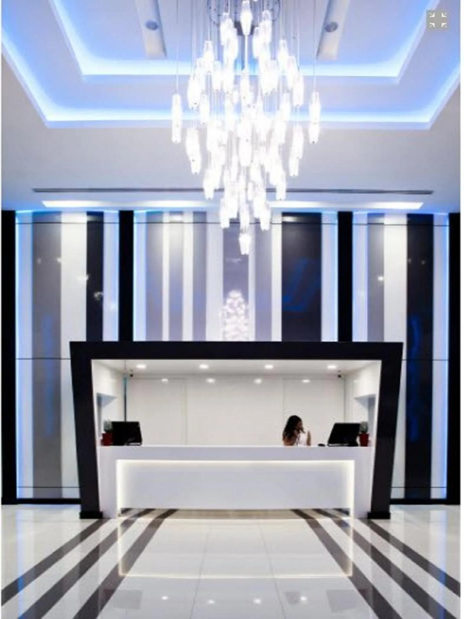 Lobby or reception in Crystal Suites Suvarnbhumi Airport