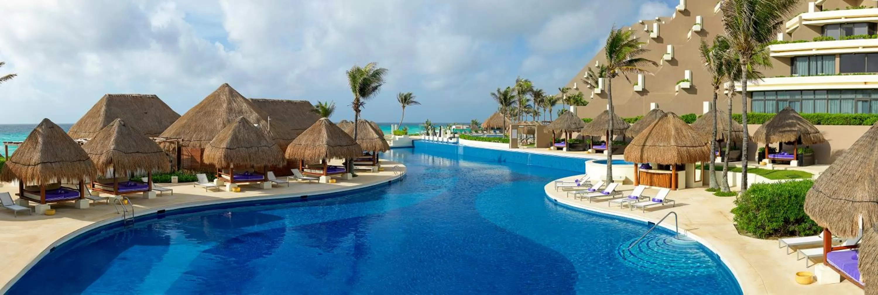 Pool view in Paradisus Cancun All Inclusive - Grand Reopening coming soon