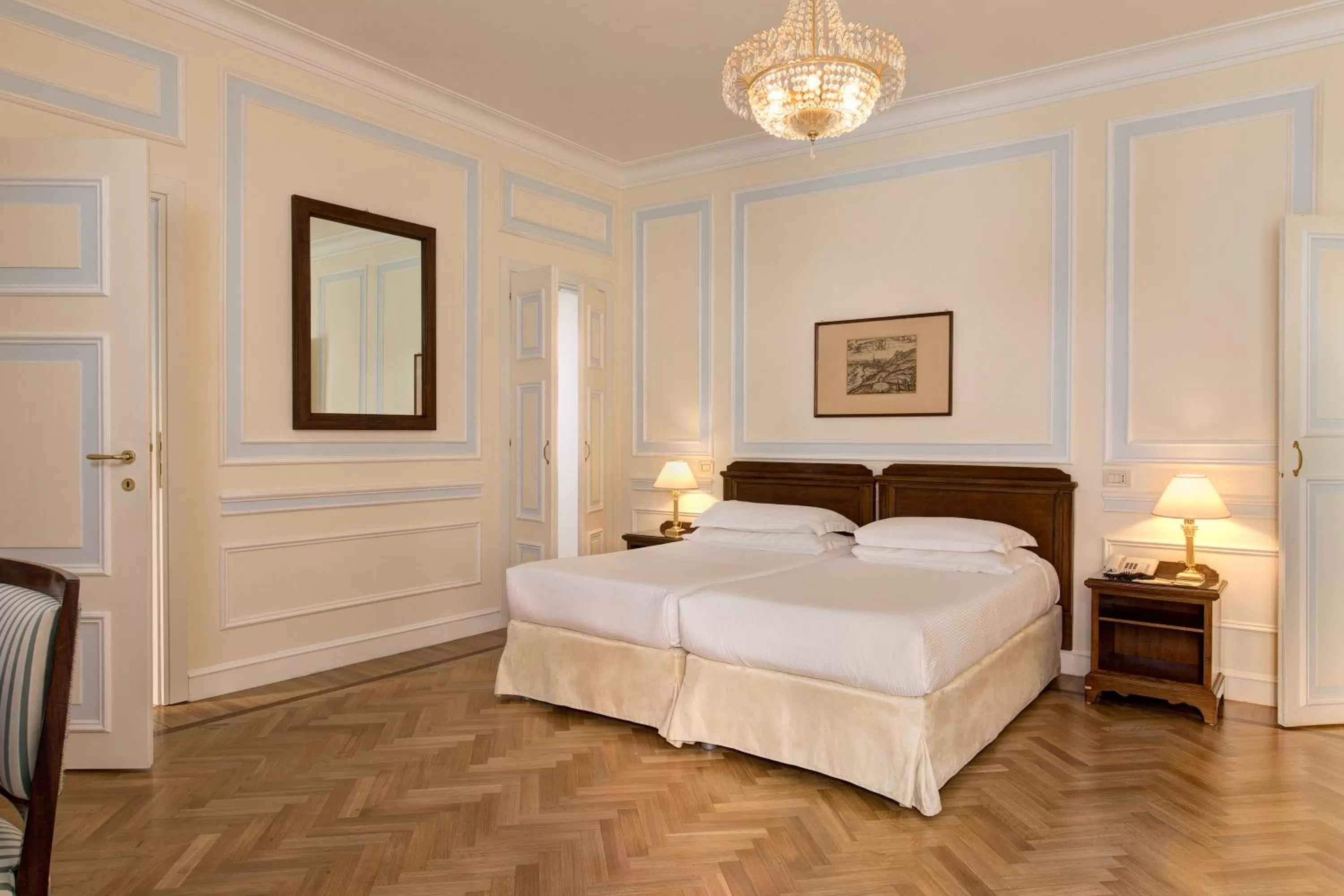 Bedroom, Bed in Hotel Quirinale