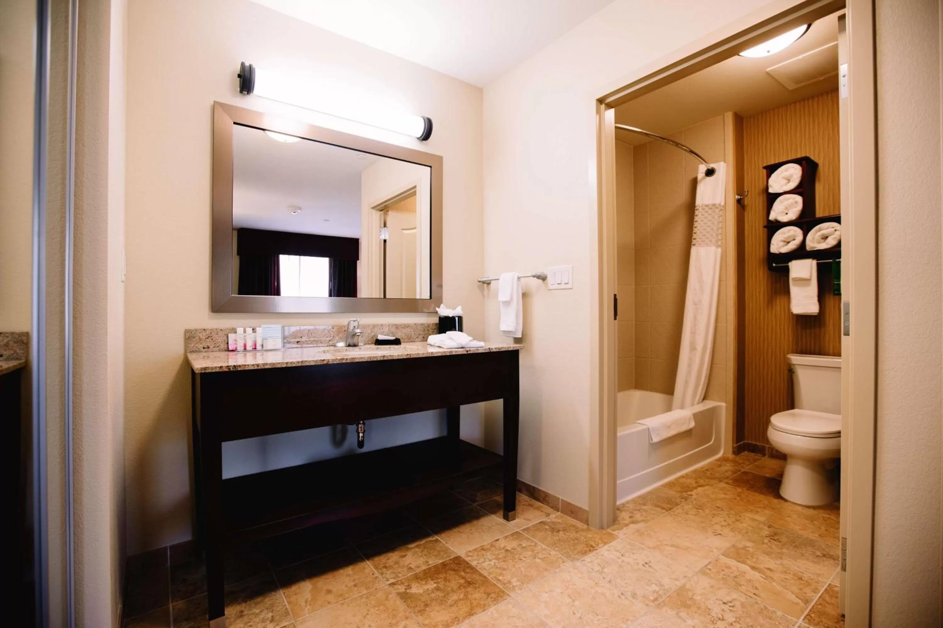 Bathroom in Hampton Inn & Suites Minot