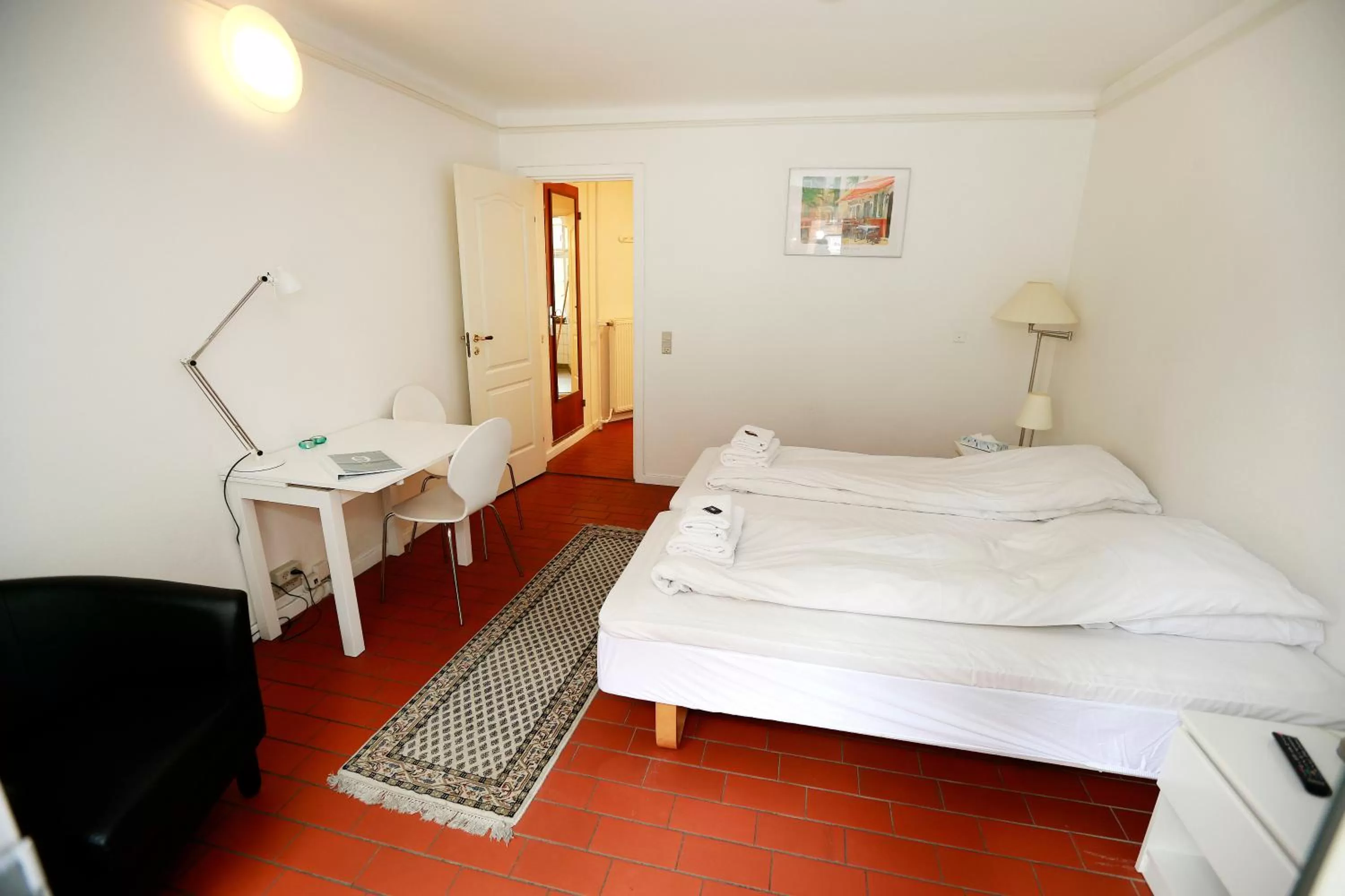 Bedroom, Bed in Hotel 9 små hjem