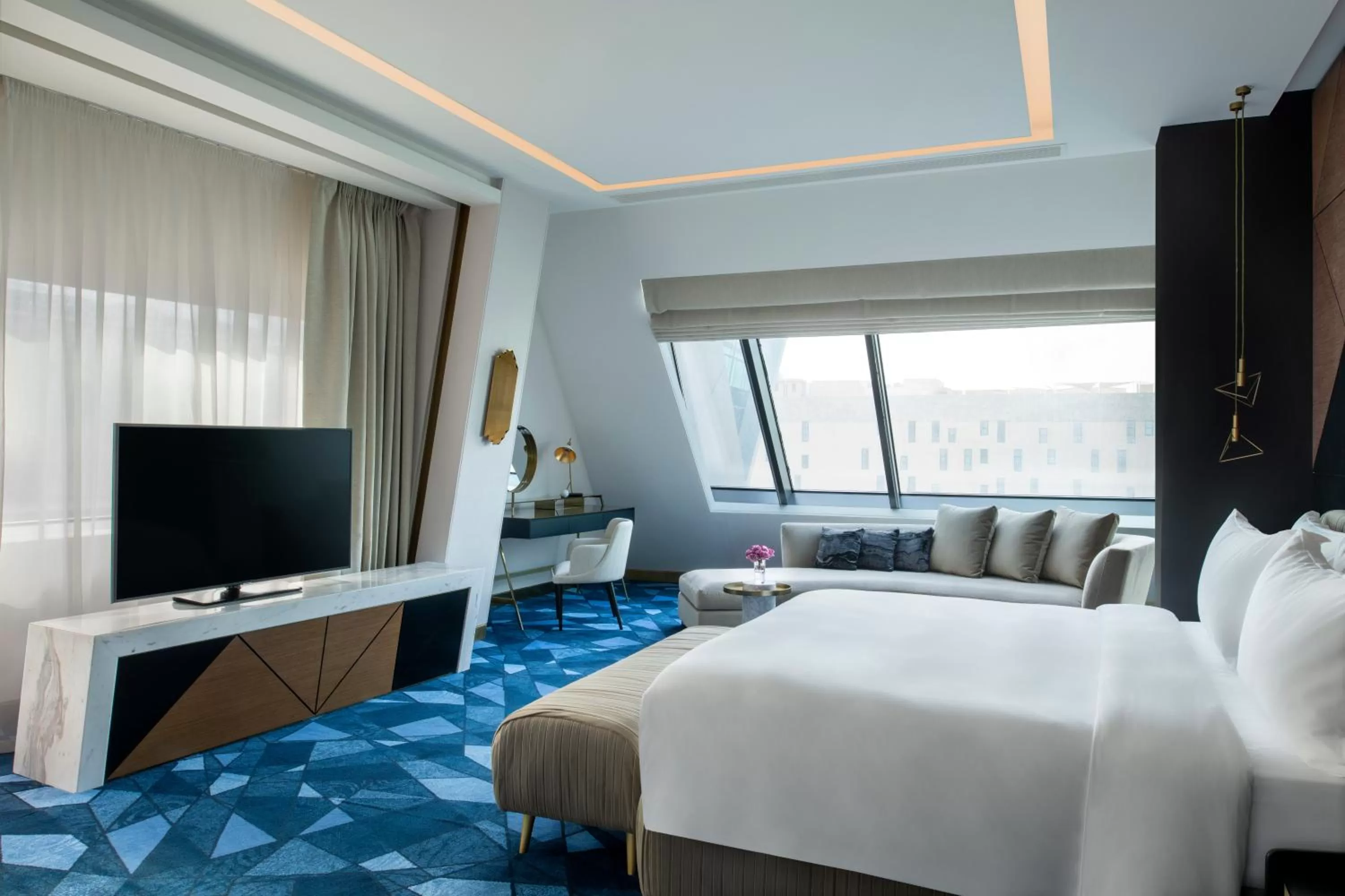 Bedroom, Bed in Steigenberger Hotel Doha