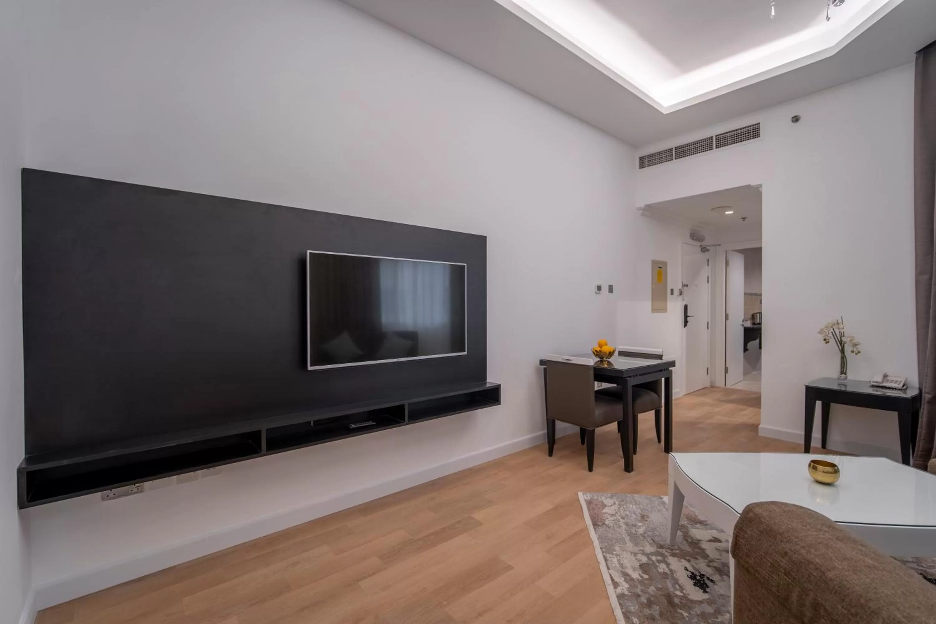 Living room in Rose Garden Hotel Apartments - Al Barsha, Near Metro Station