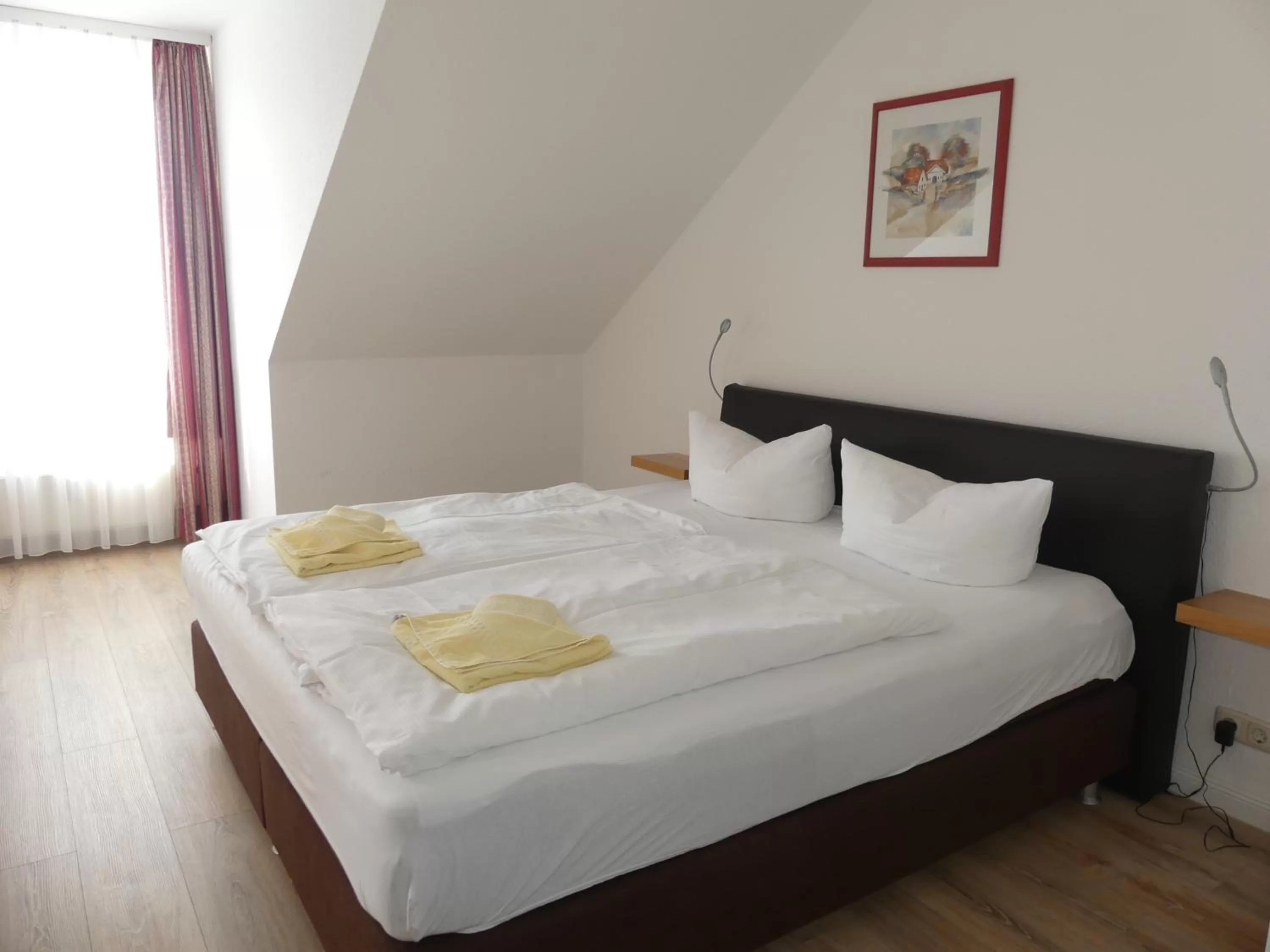 Bedroom, Bed in Apartmenthaus Binzer Sterne