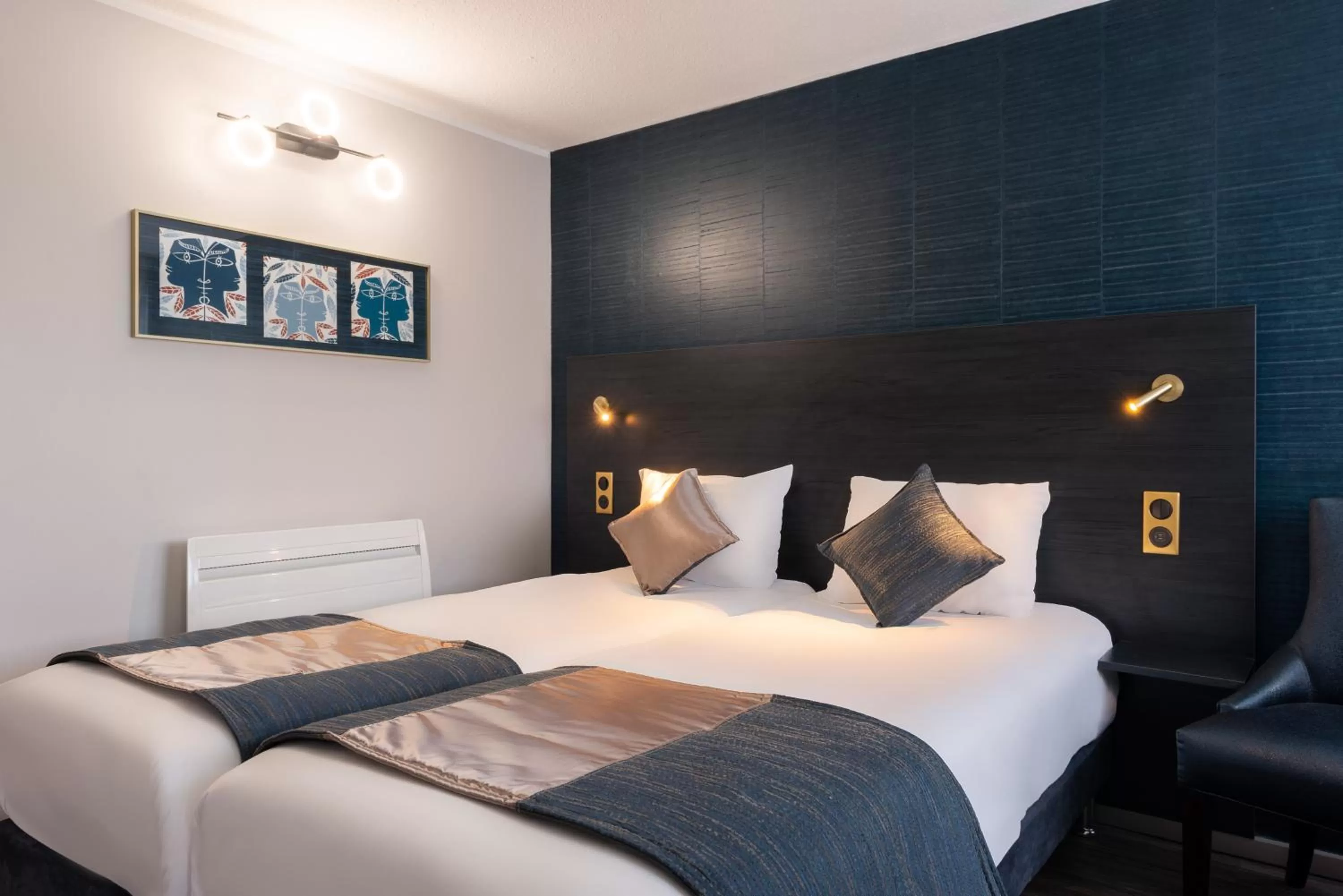 Bed in The Originals City, Hôtel Rennes Sud