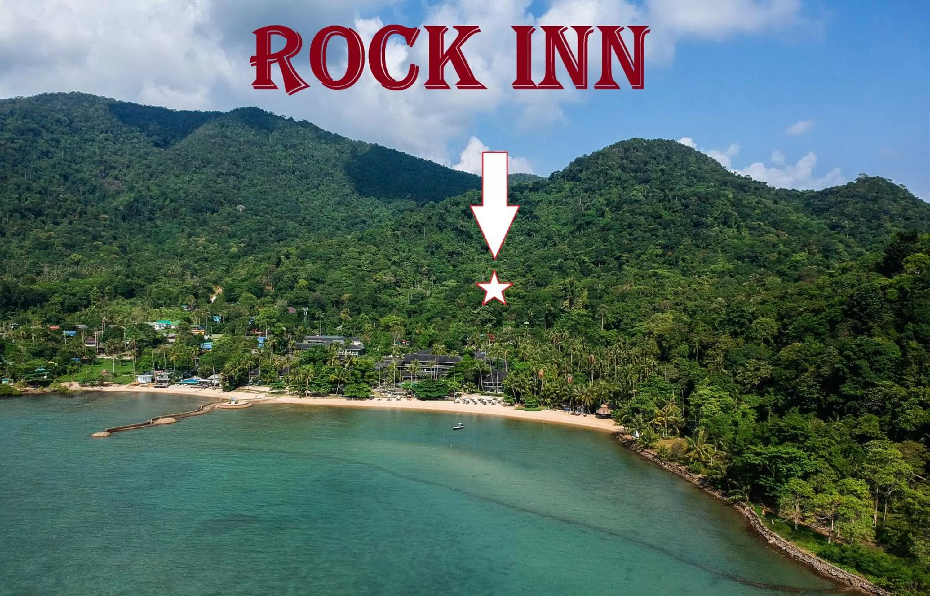 Natural landscape, Bird's-eye View in Rock Inn Bailan