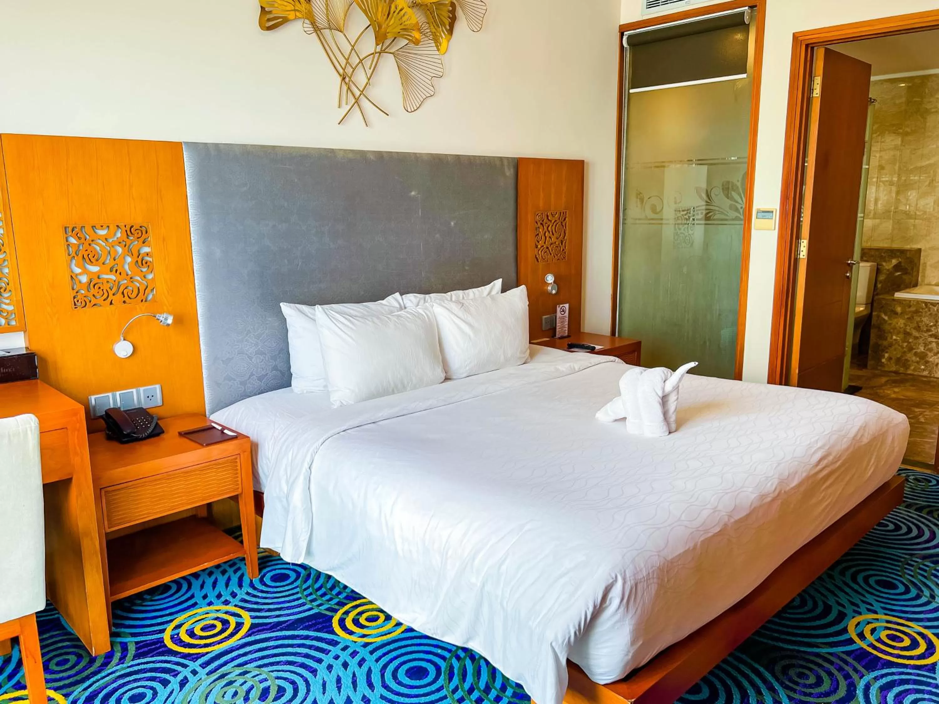 Bed in Galina Hotel & Spa