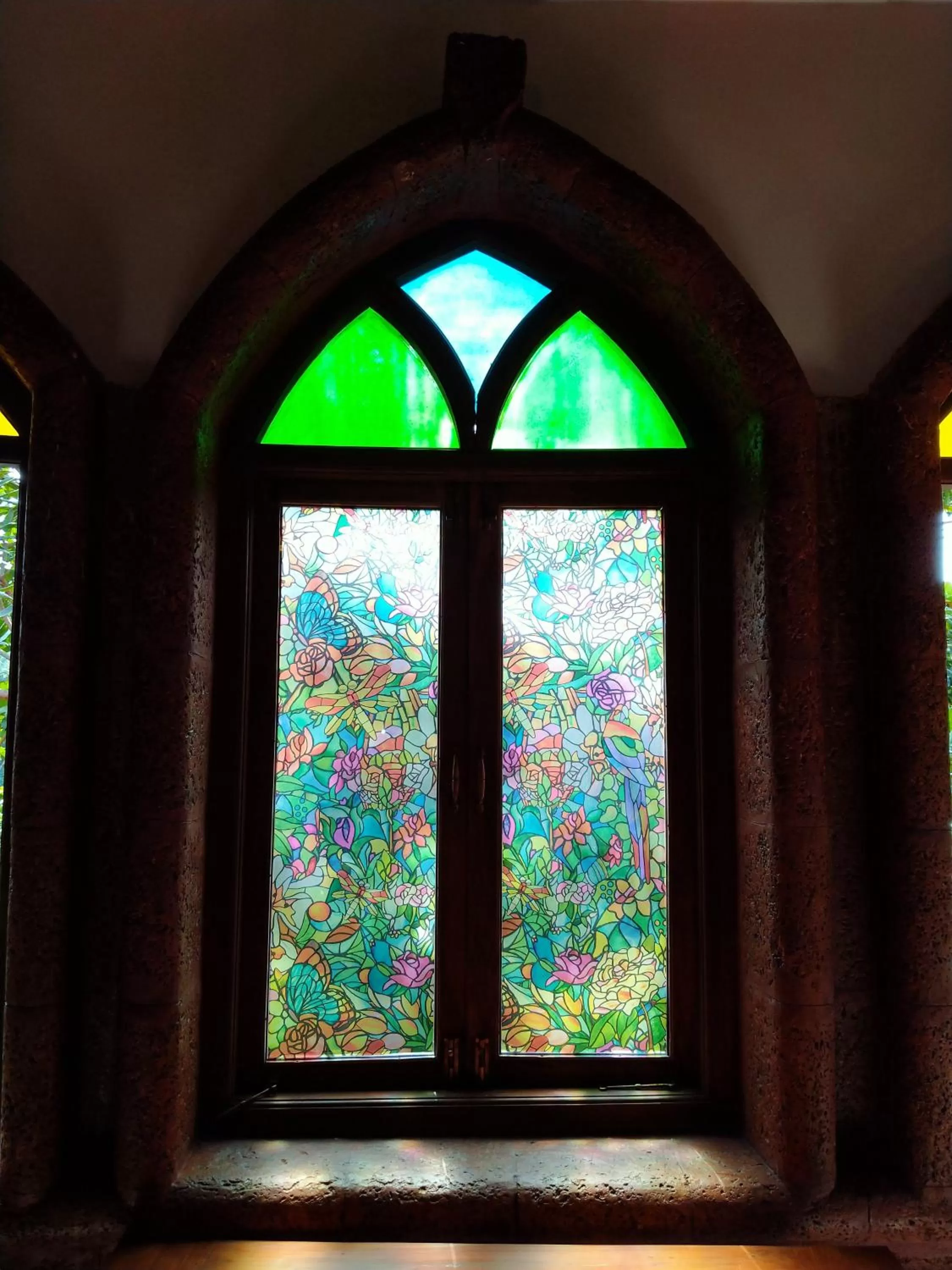 Garden view in Porsu