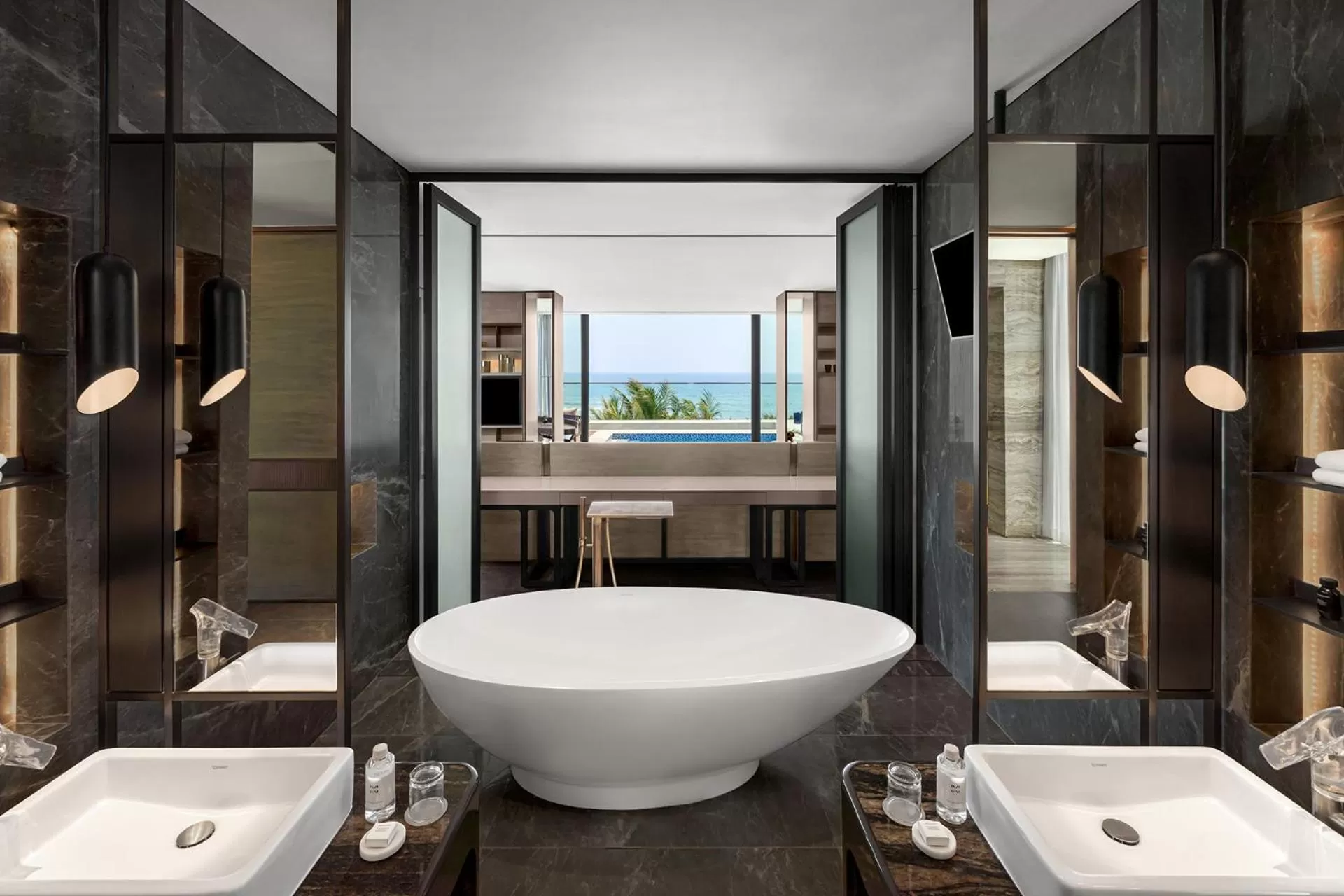 Bathroom in Shilla Monogram Danang