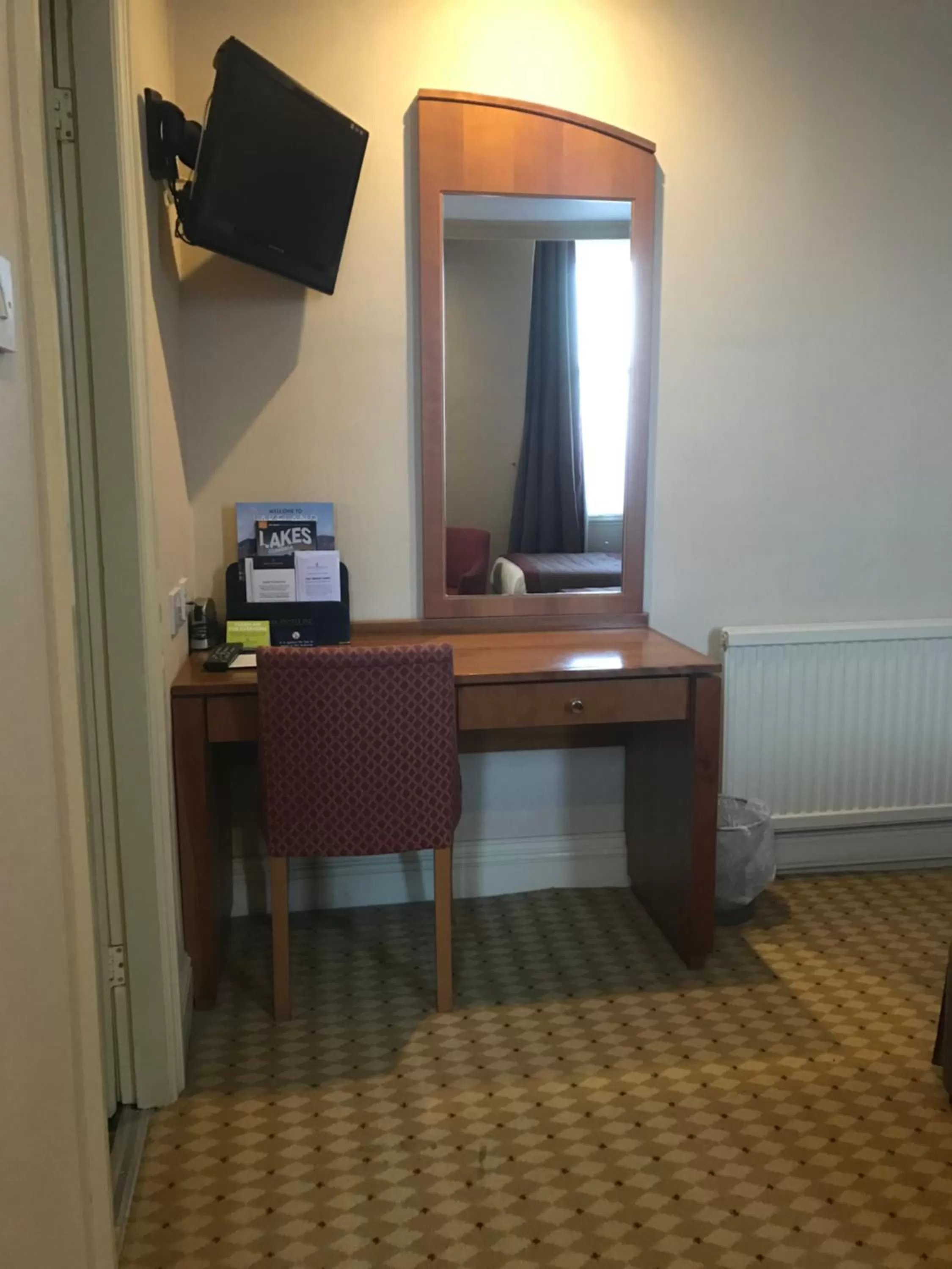 Bedroom in Crown & Mitre Hotel