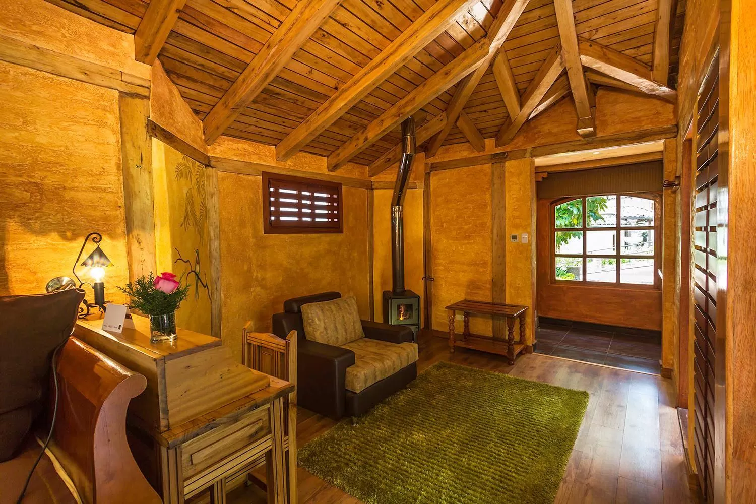 Living room in Luna Volcán, Adventure SPA