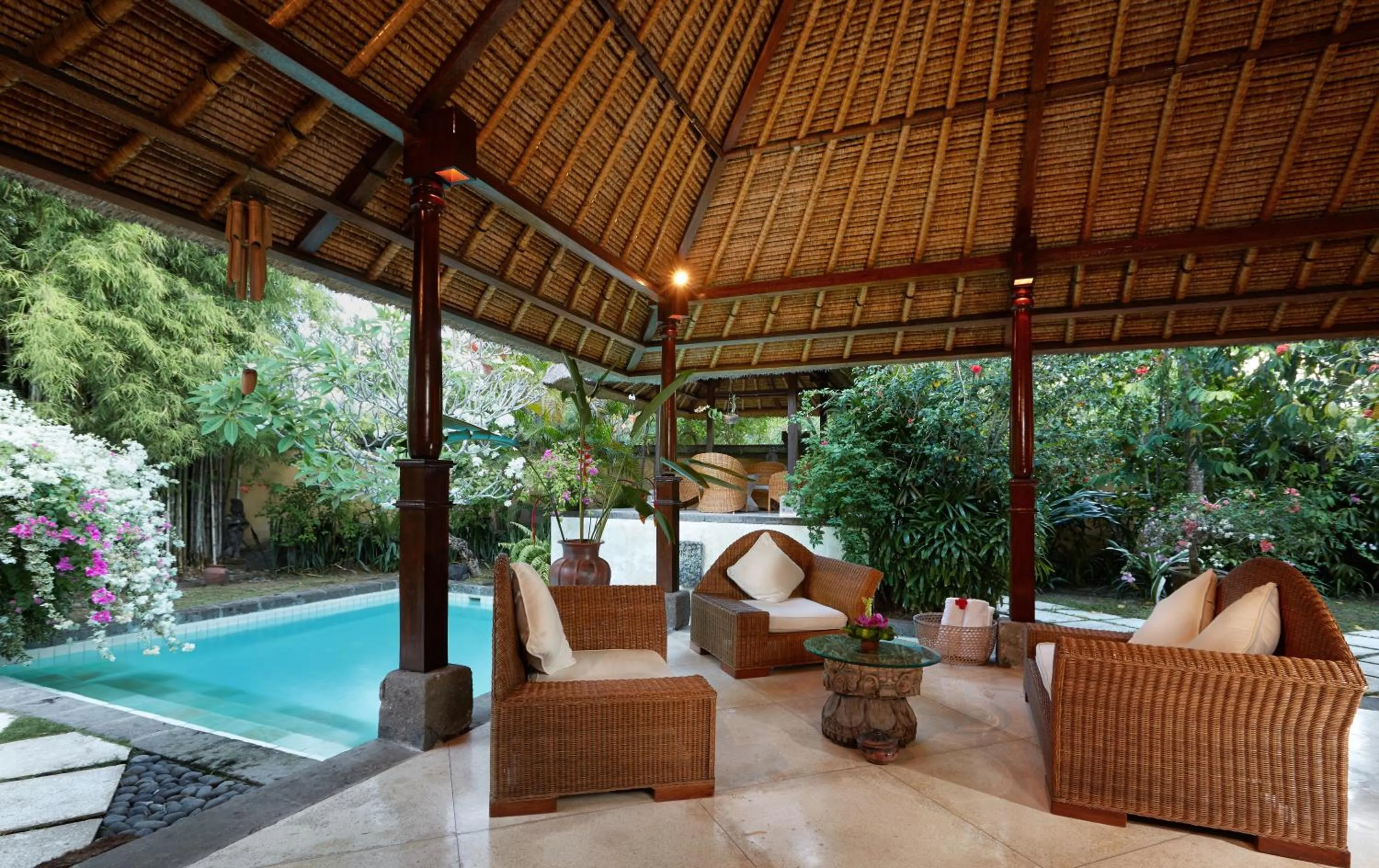 Patio in Visakha Sanur by Puri Signatures