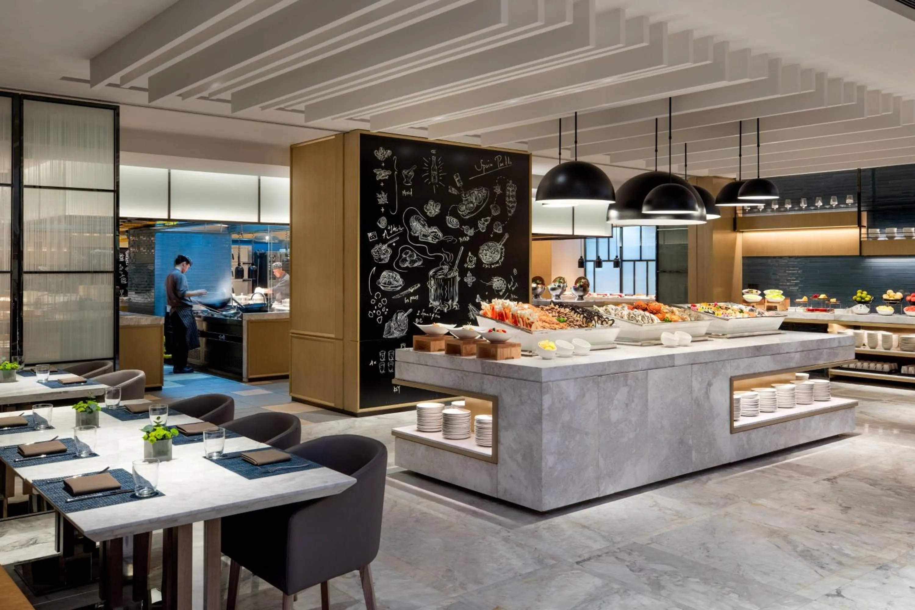 Restaurant/places to eat in Courtyard by Marriott Shunde Longjiang