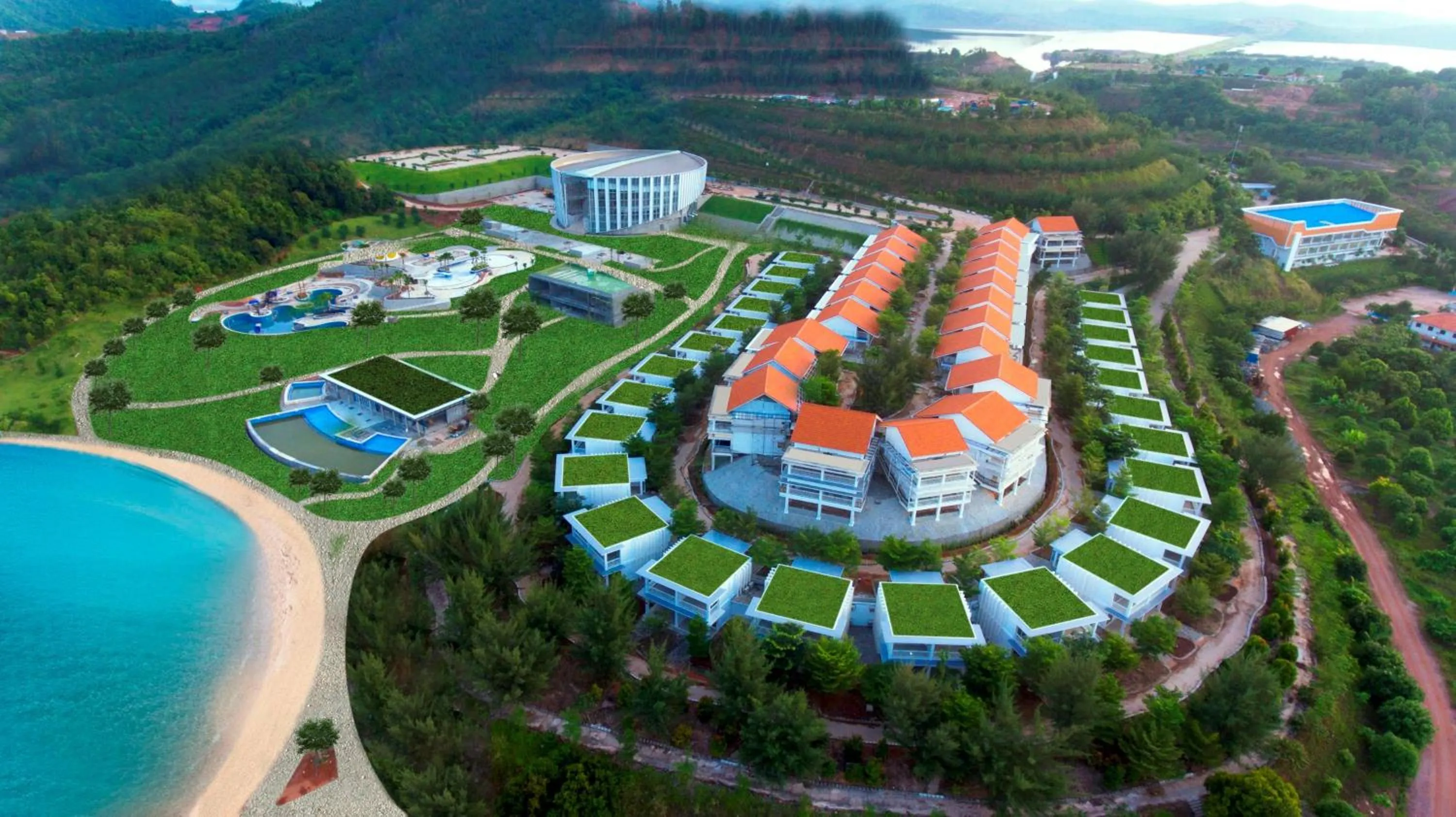 Sea view in HARRIS Resort Barelang Batam