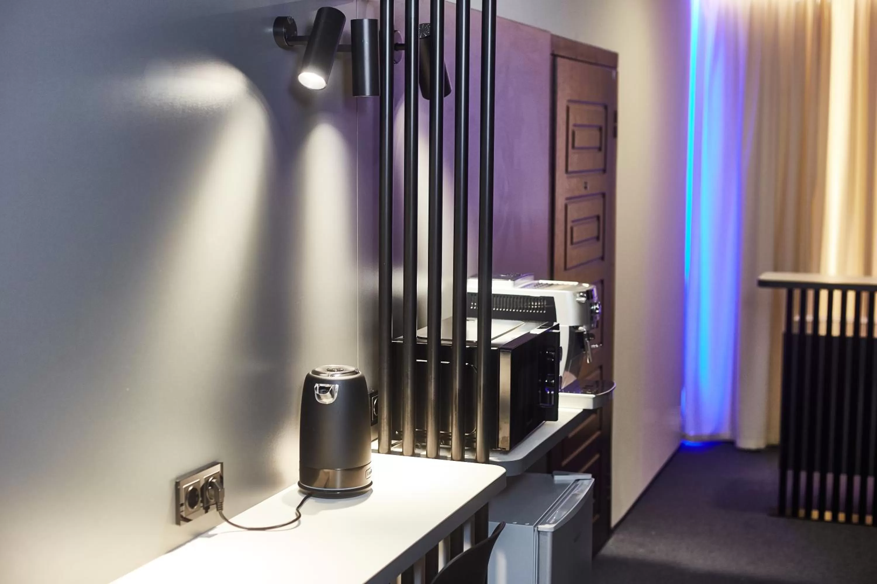 Coffee/tea facilities in Ultramarinn Hotel