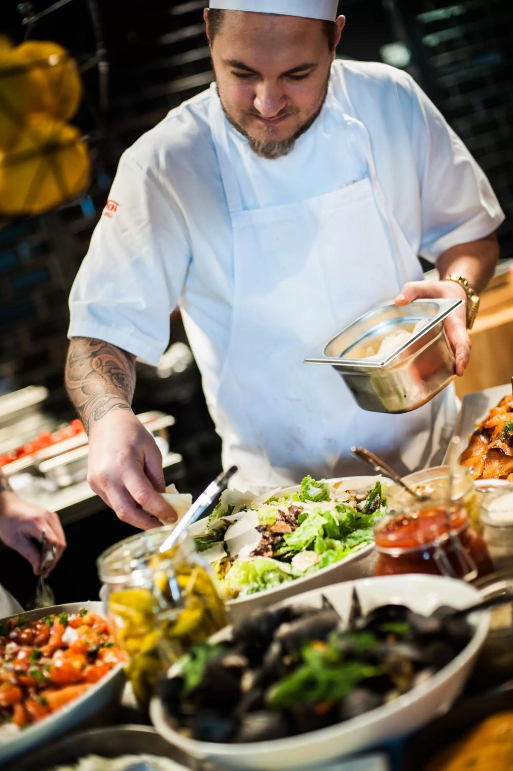 Food close-up in Thon Hotel Nordlys