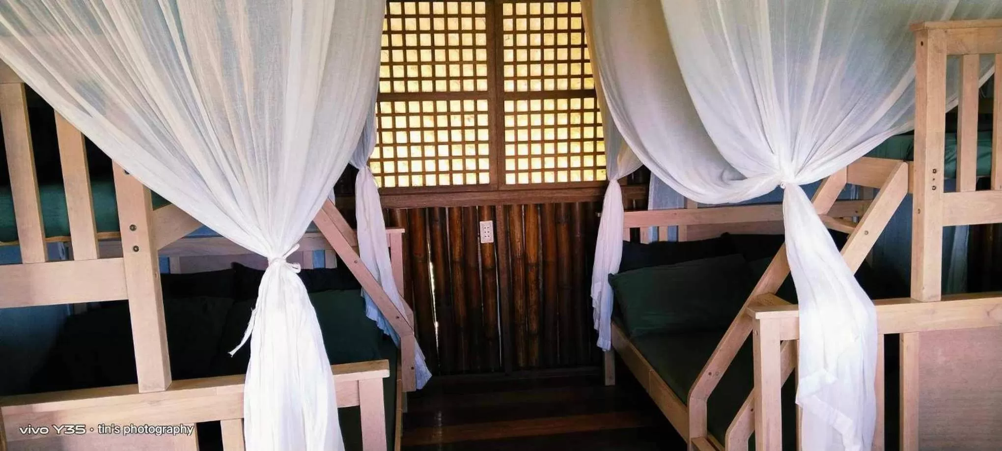Bed in Sanctuaria Treehouses Busuanga