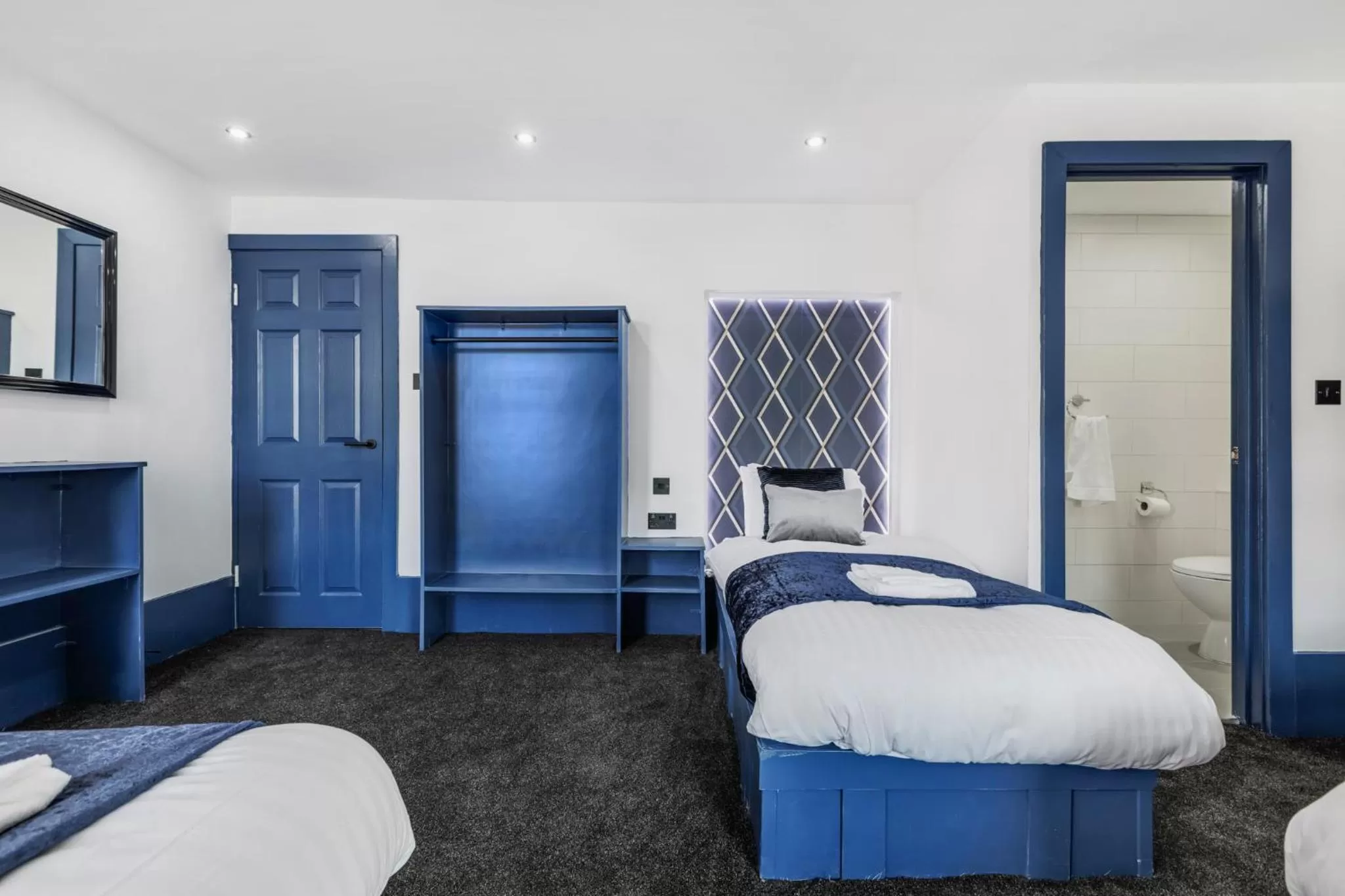 Bedroom in Crystal Towers Sasco Apartments