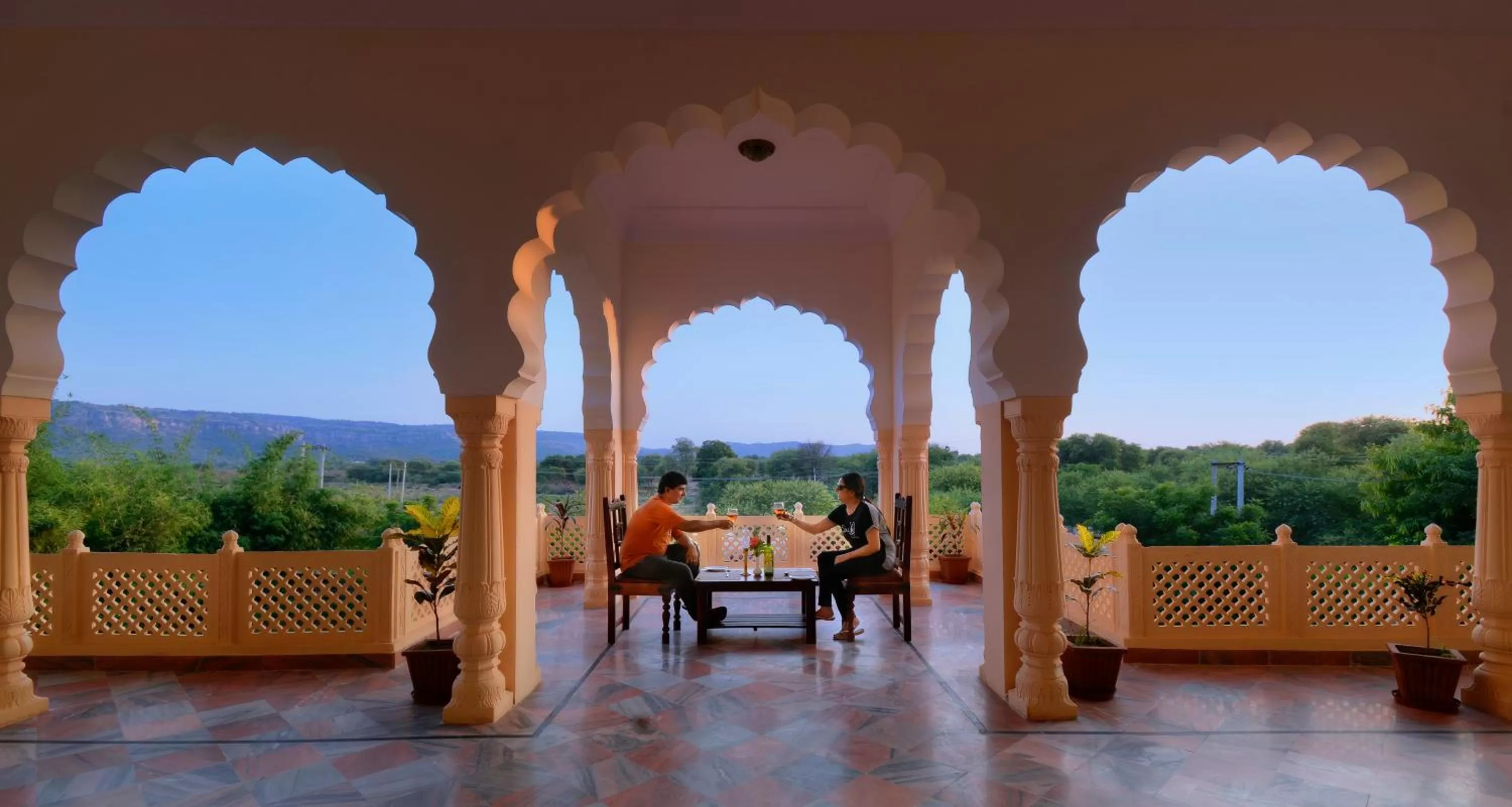 Balcony/Terrace in Ranthambhore Heritage Haveli