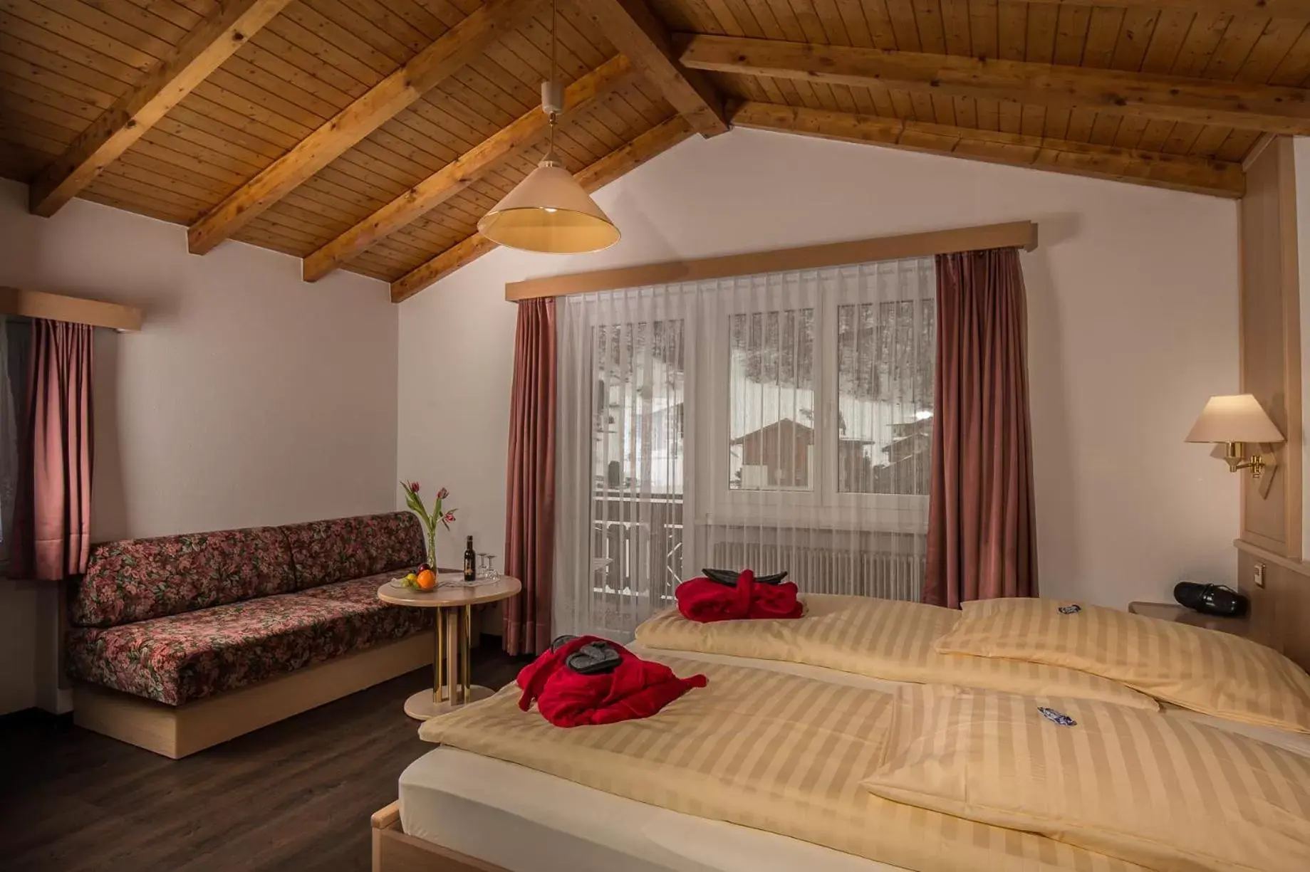 Double Room with Balcony in Wellness- und Schneesporthotel Christiania Double Room with Balcony in Wellness- und Schneesporthotel Christiania