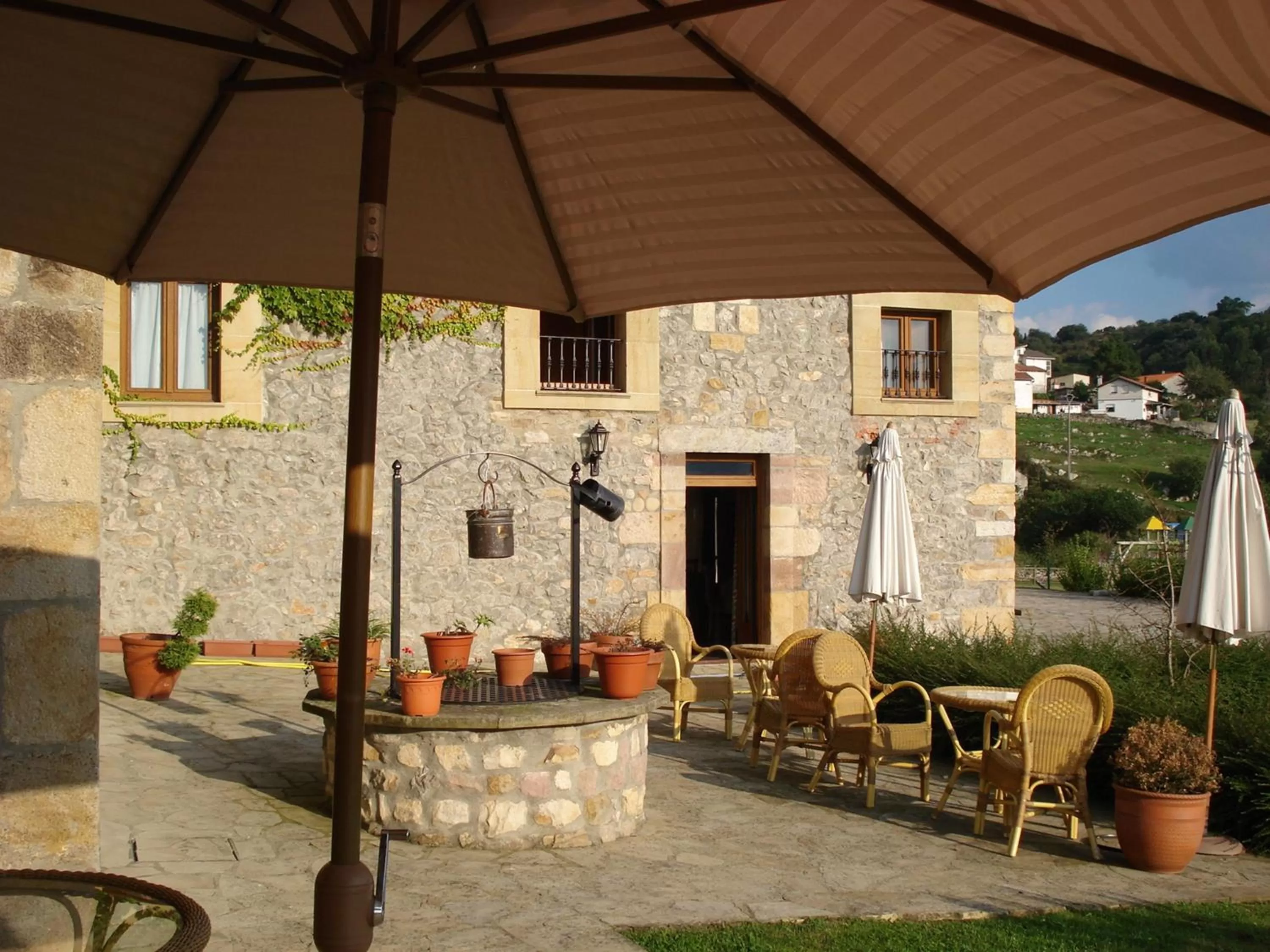 Balcony/Terrace in Hotel Palacio Garcia Quijano