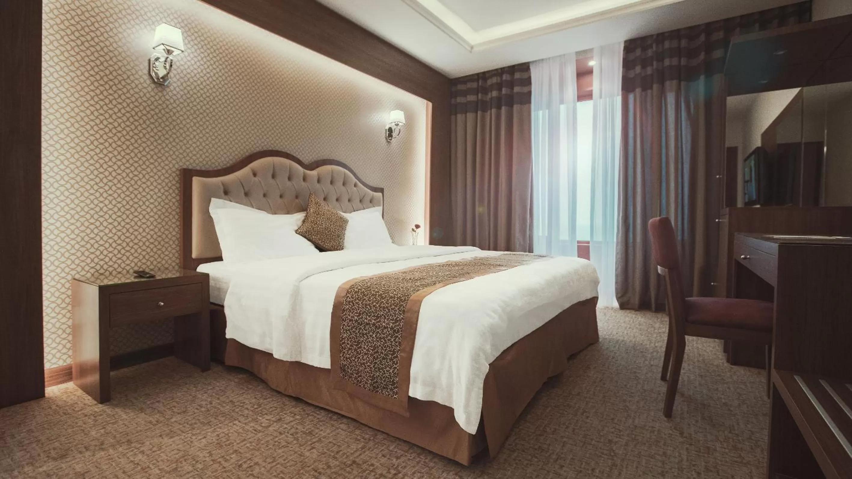 Bed in Al-Borg Al-Watheer Serviced apartments