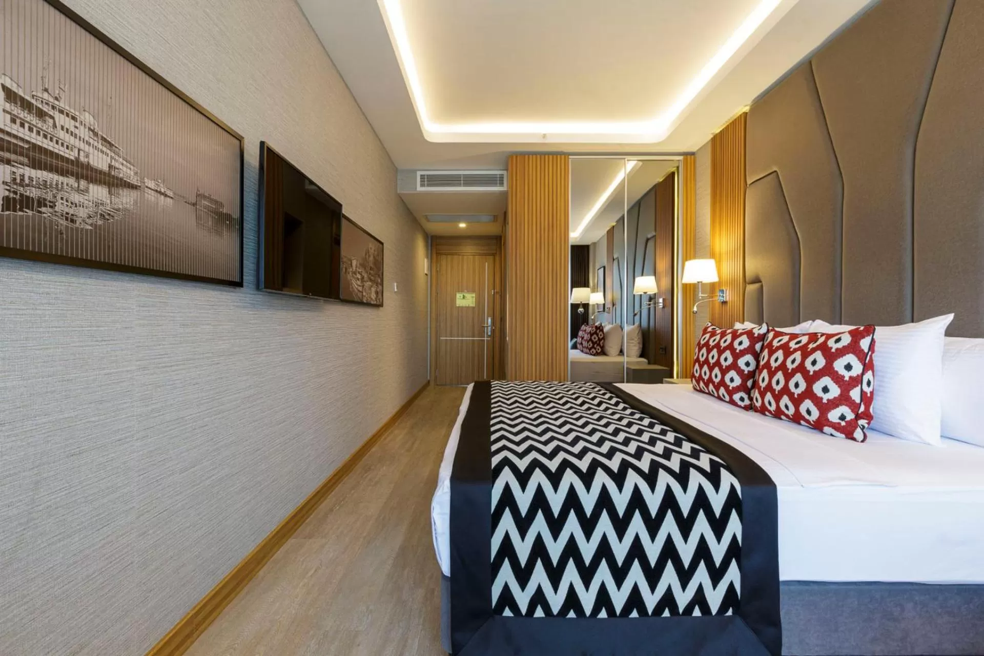 Bed in Ramada Encore by Wyndham Istanbul Sisli