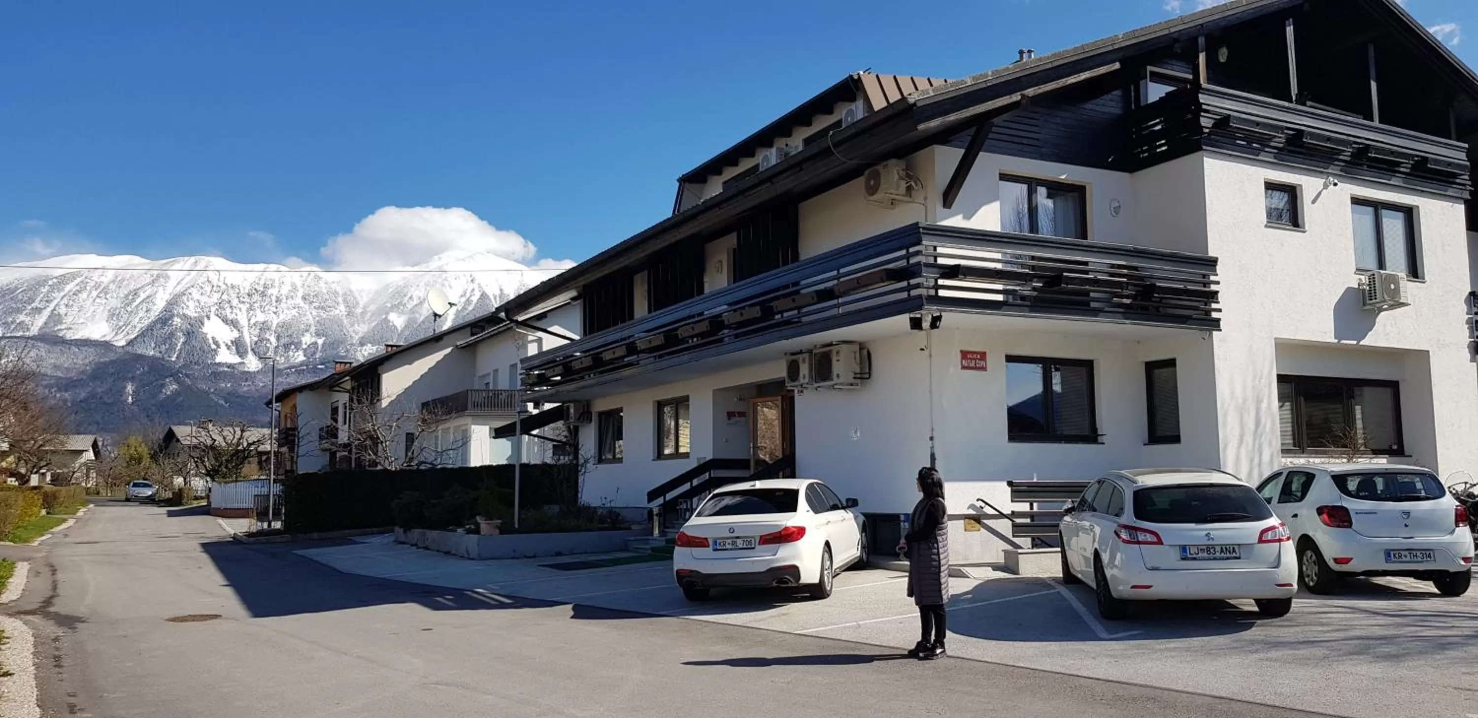 Facade/entrance, Winter in Hotel GH Kolinska