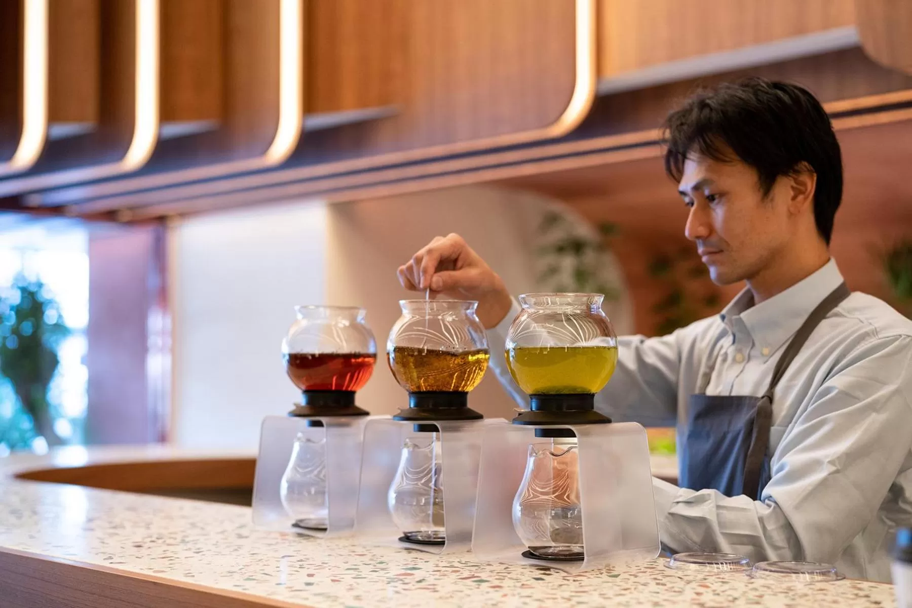 Food and drinks in The OneFive Terrace Fukuoka