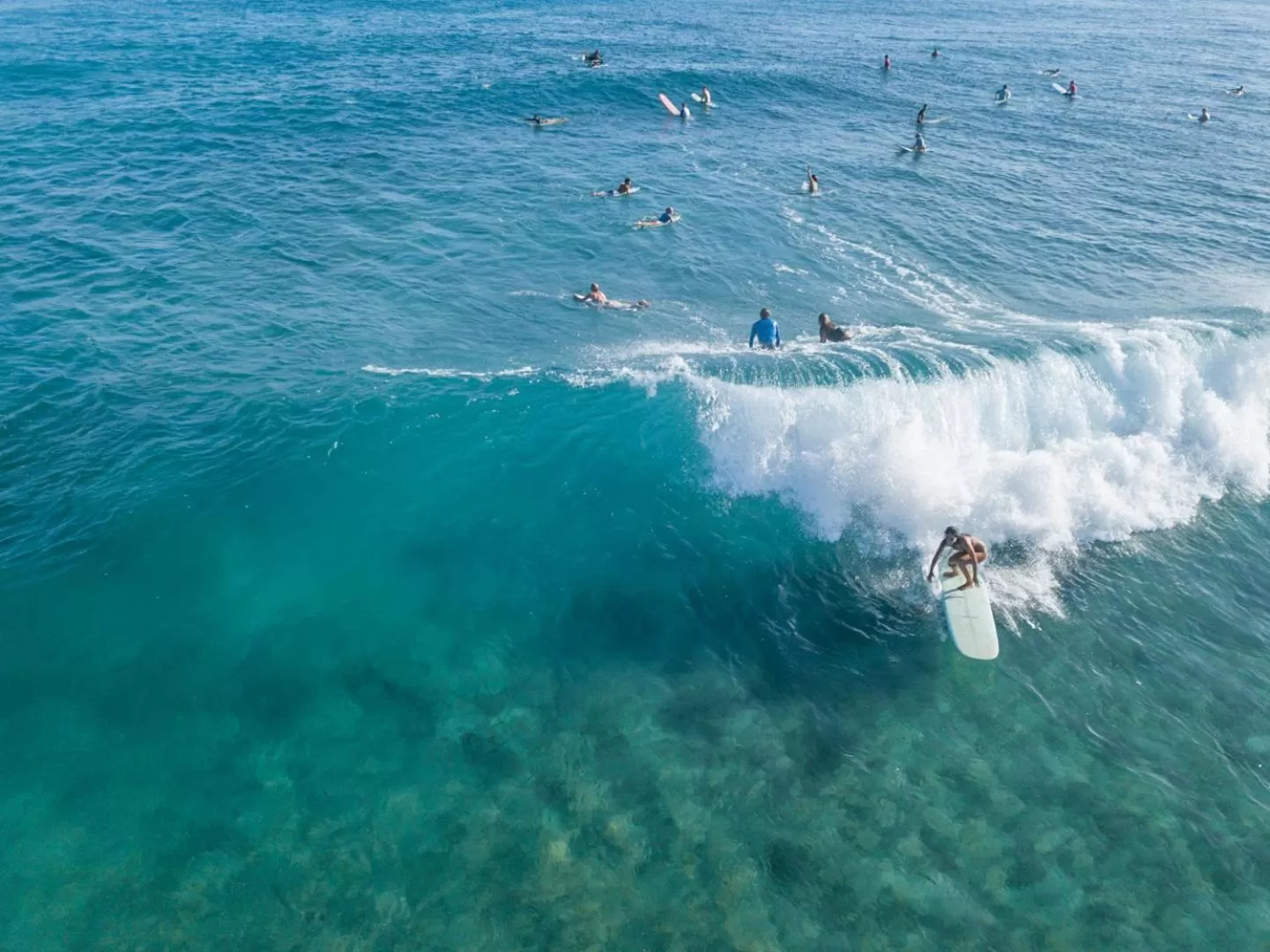 Beach, Bird's-eye View in El Encuentro Surf Lodge