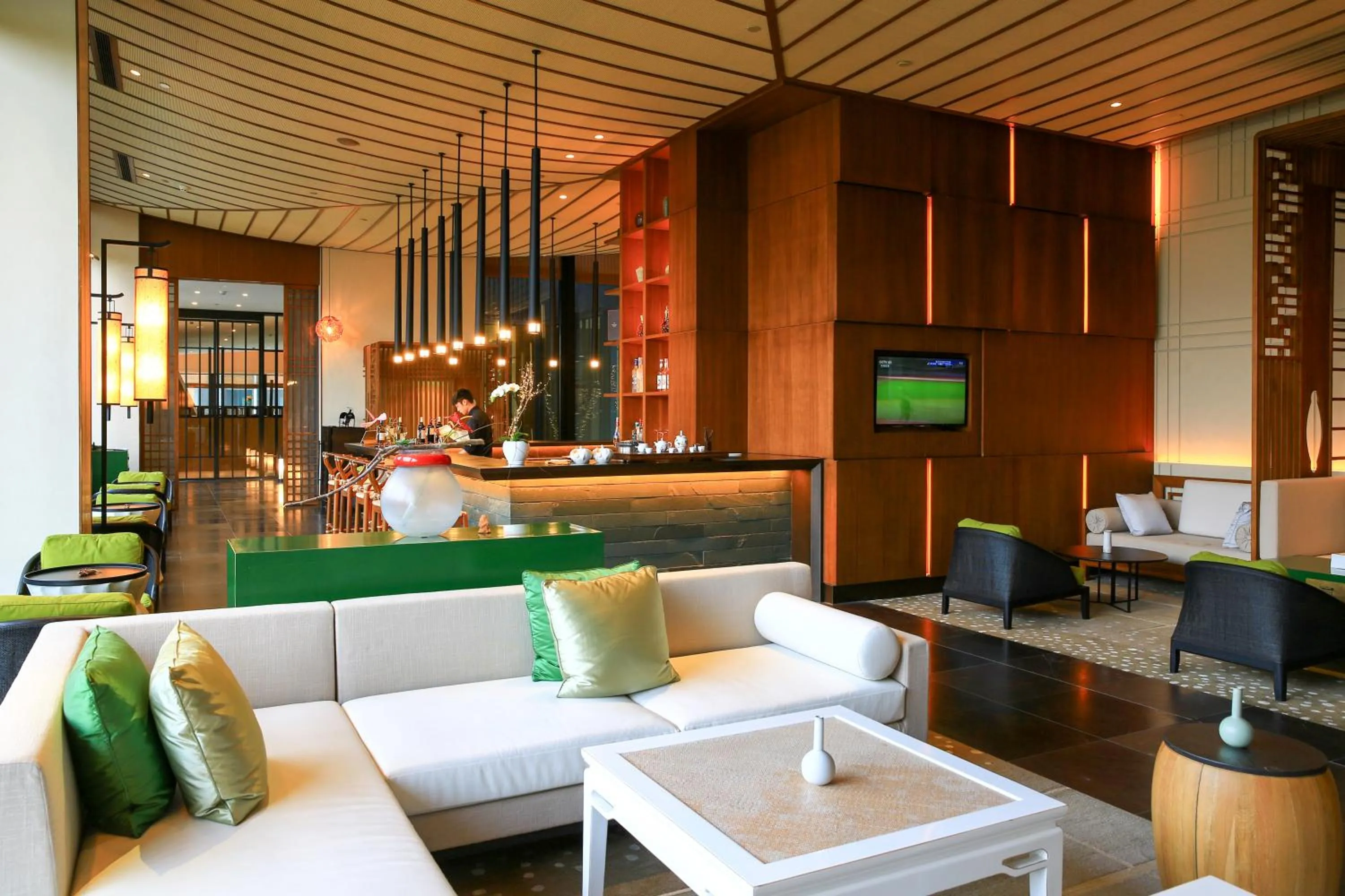 Lounge or bar in Pullman Kaifeng Jianye