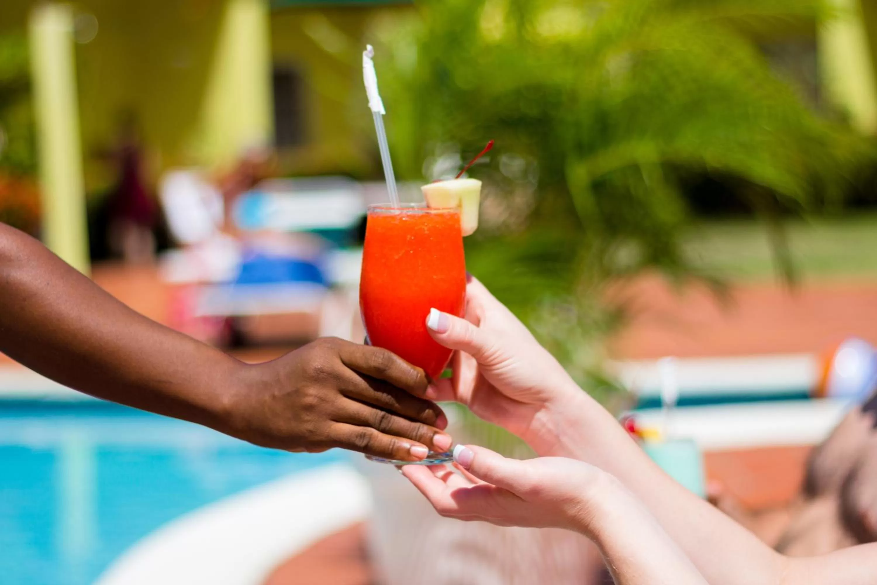 Swimming pool in Bay Gardens Hotel