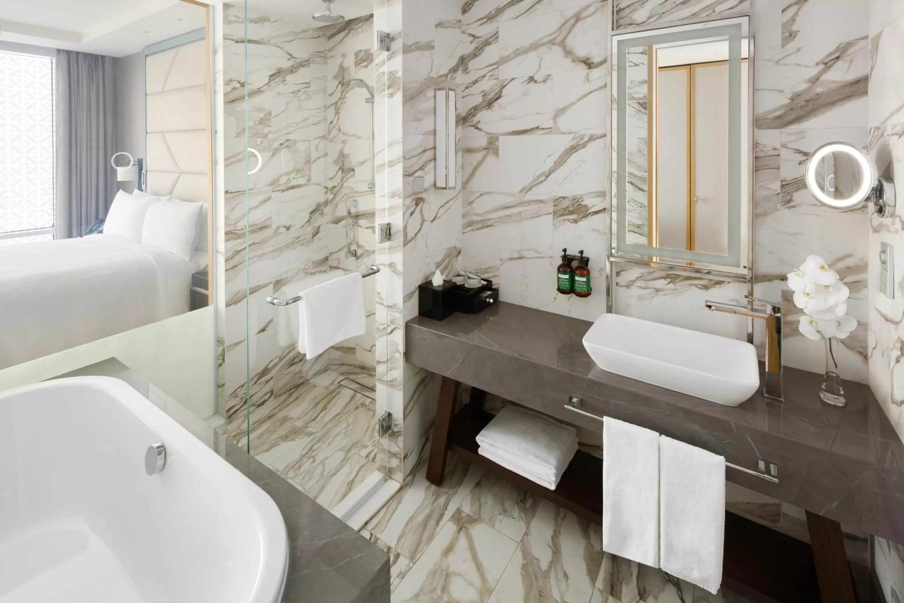 Bathroom in Crowne Plaza - Jeddah Al Salam by IHG