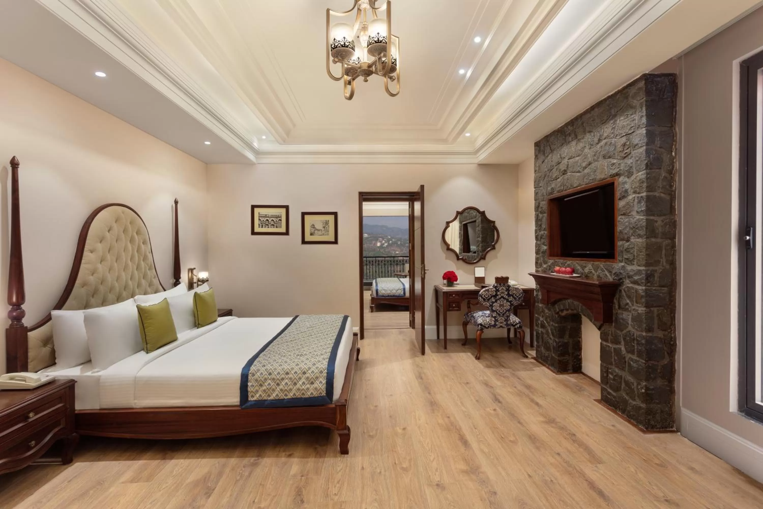 Living room, Bed in Fortune Select Forest Hill, Kasauli - Member ITC Hotels' Group