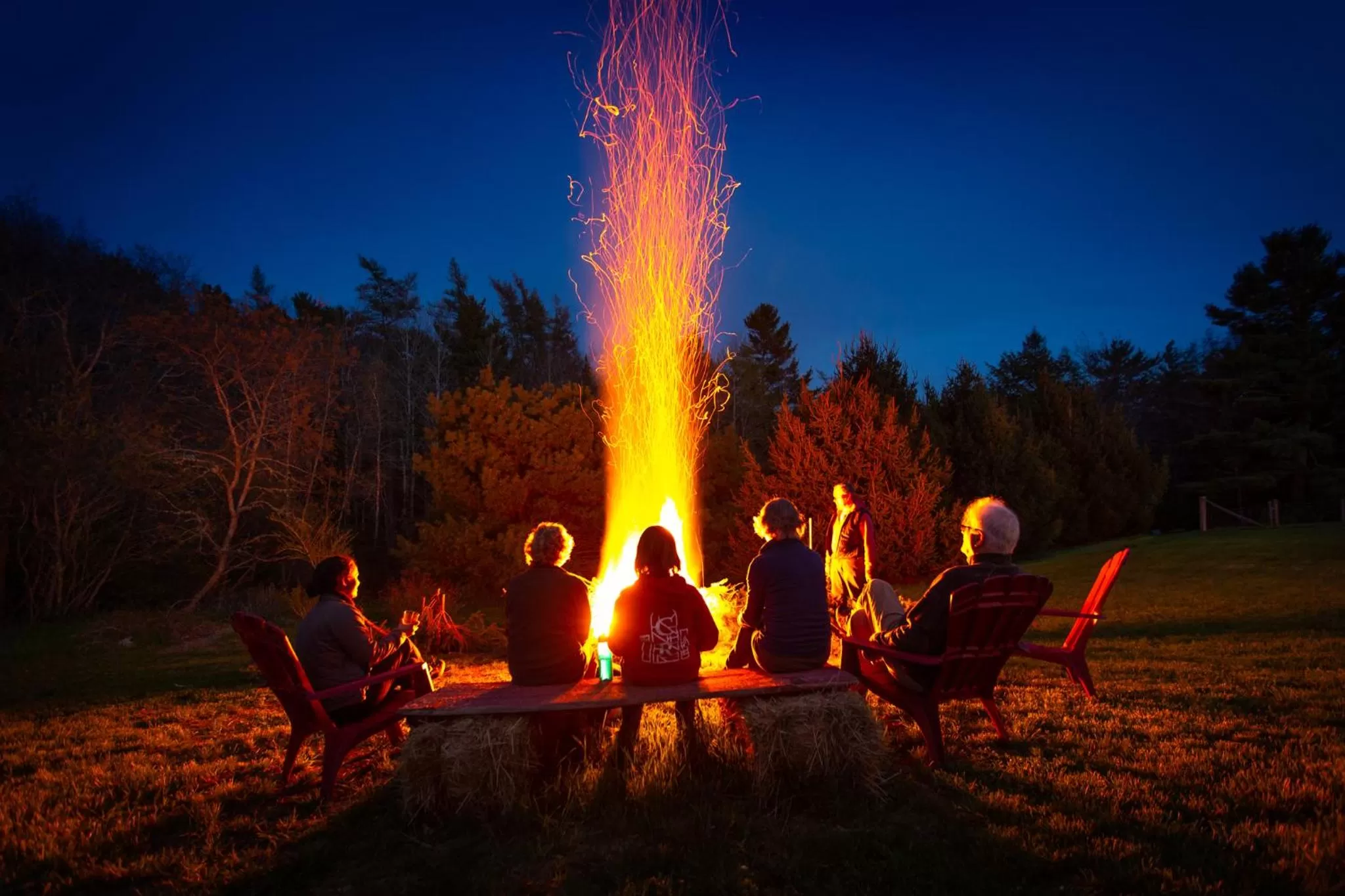Garden in River Ridge Lodge
