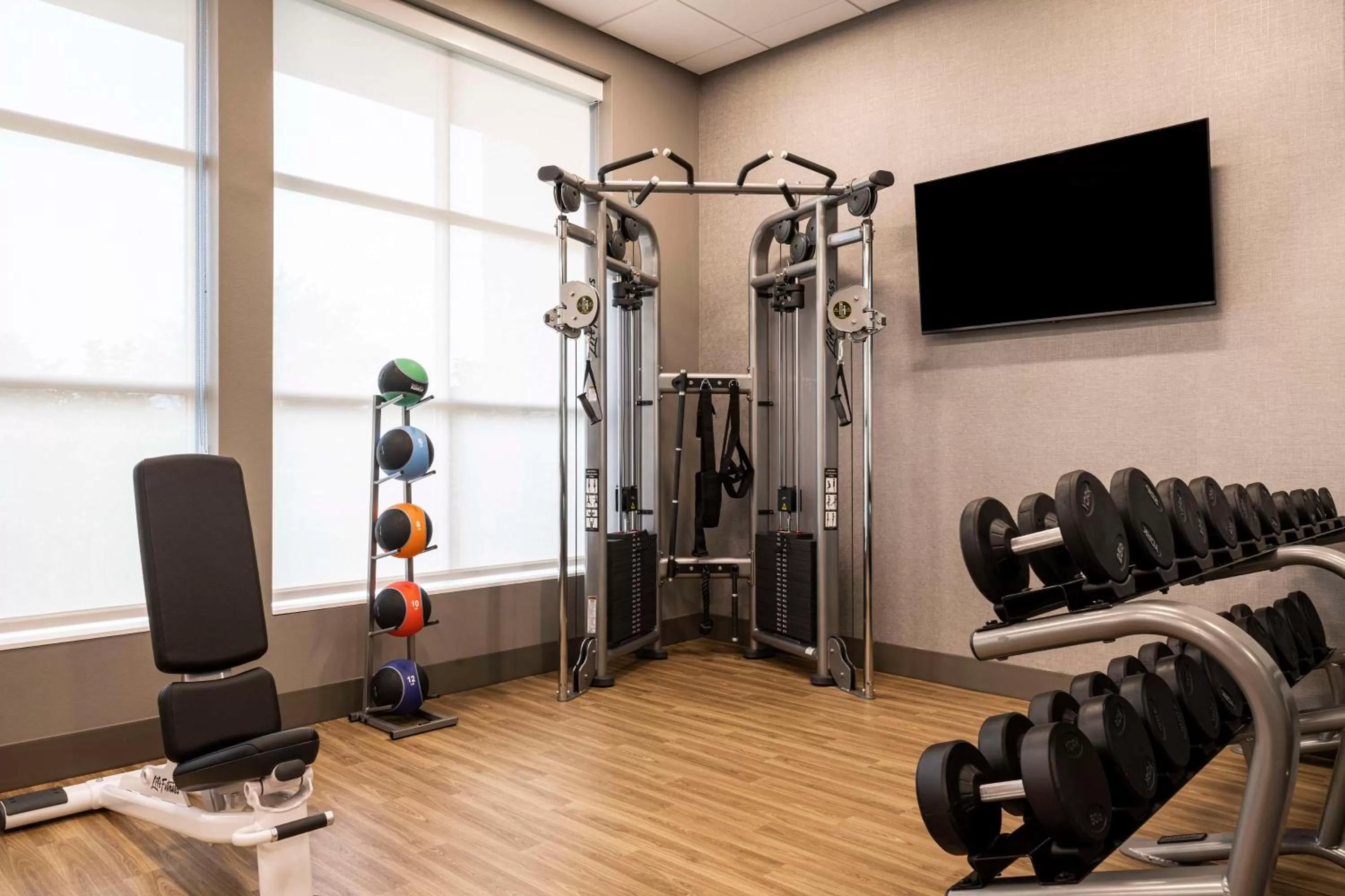 Fitness centre/facilities in Hyatt House Louisville East