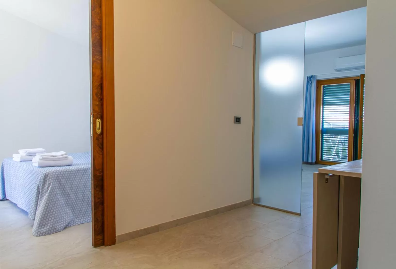 Living room, Bed in Residence Playa