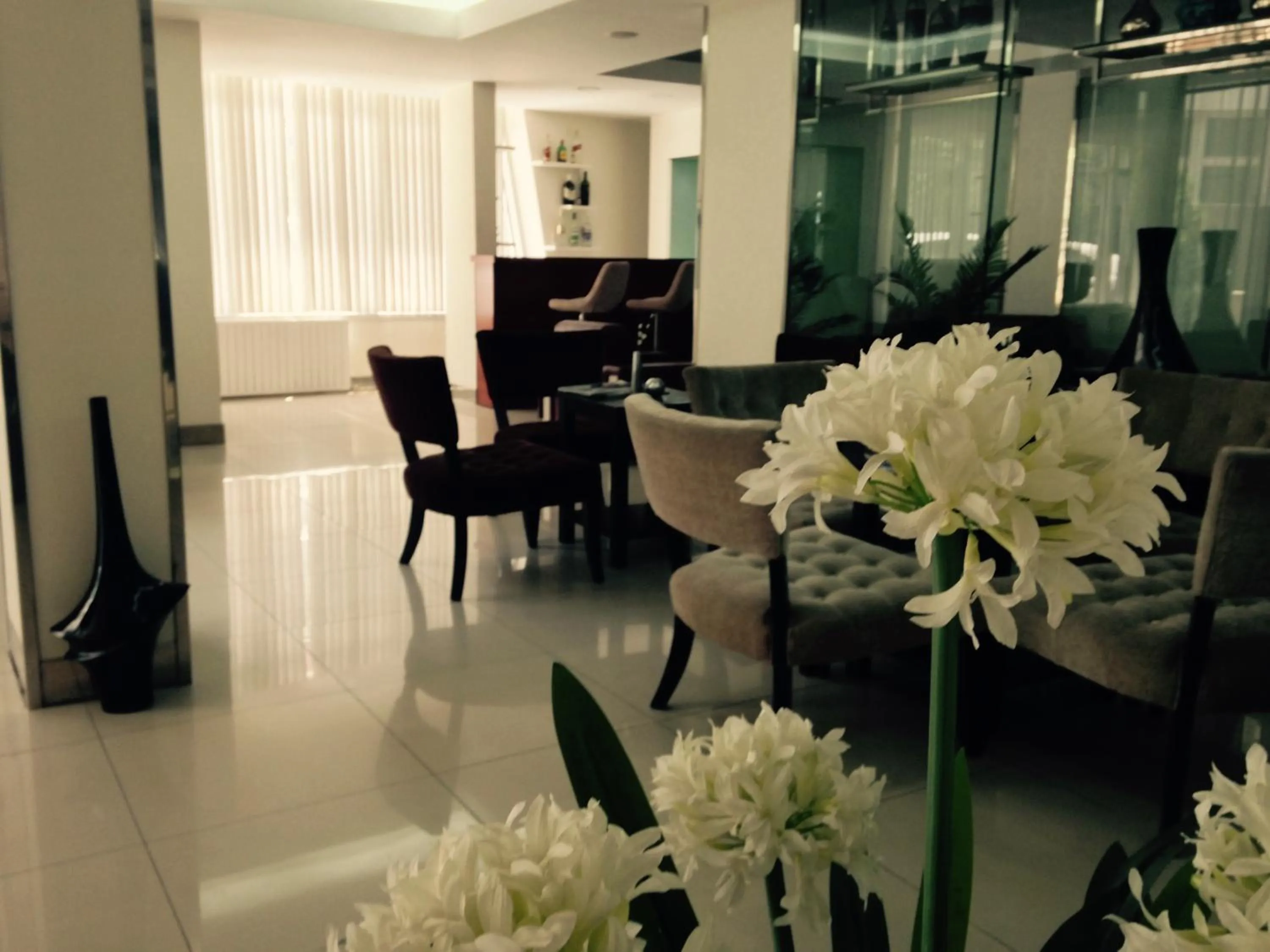 Seating area in Asrin Business Hotel Kızılay