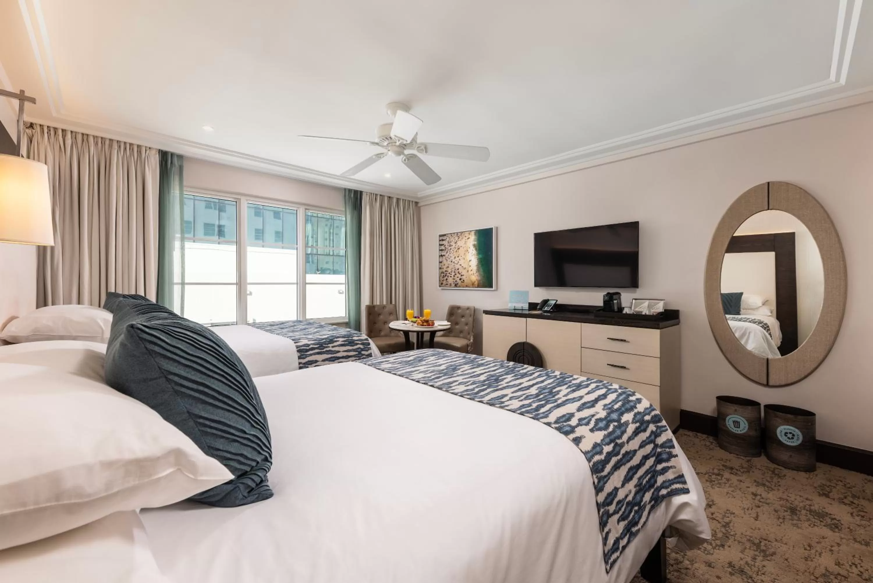 Bed in The Palms Hotel & Spa