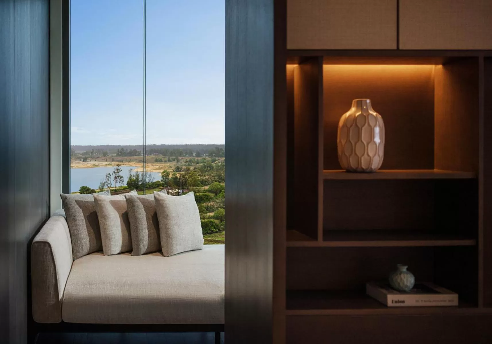 Seating area in New World Hoiana Hotel