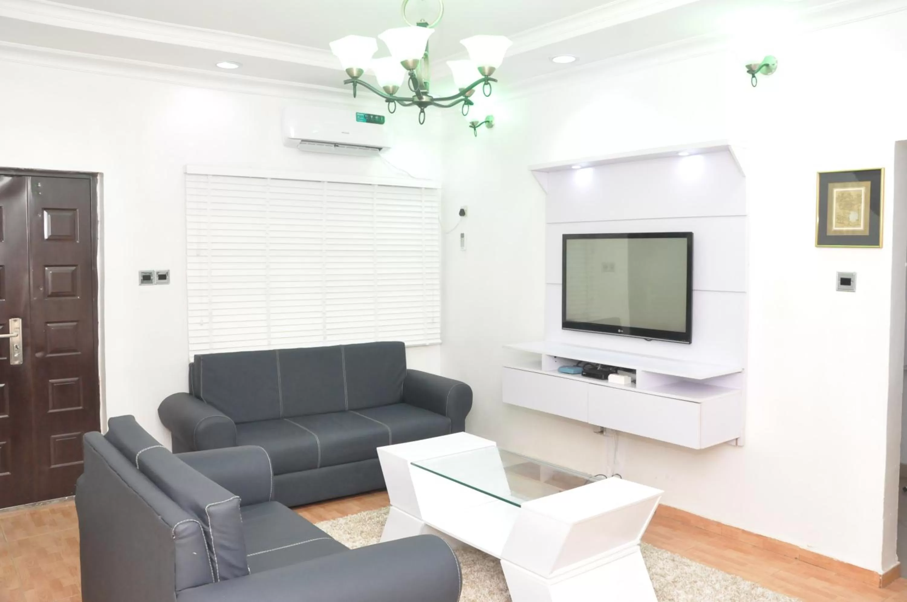 TV and multimedia, Seating Area in Haute Aparthotel