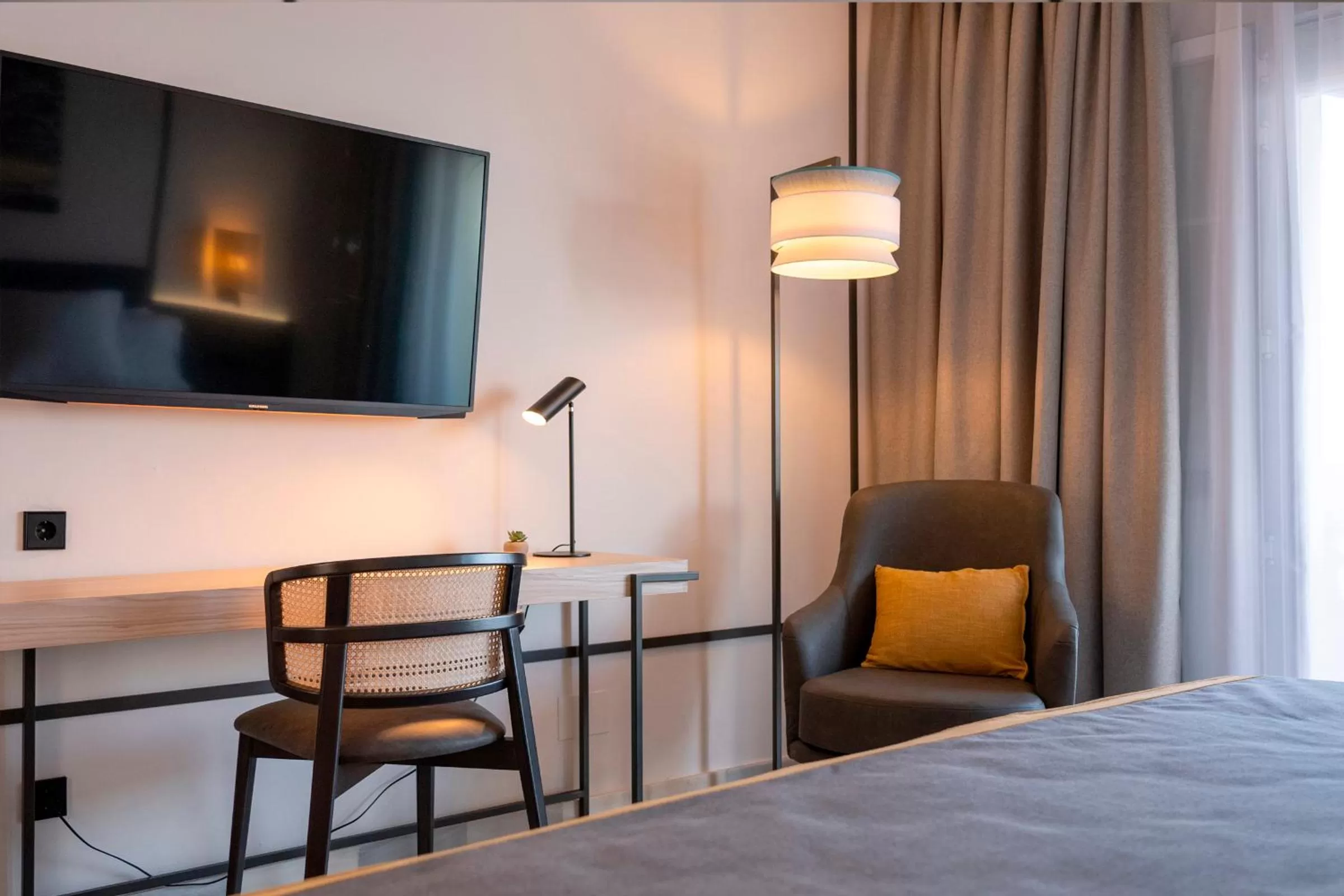 TV and multimedia, Bed in URH Sitges Playa