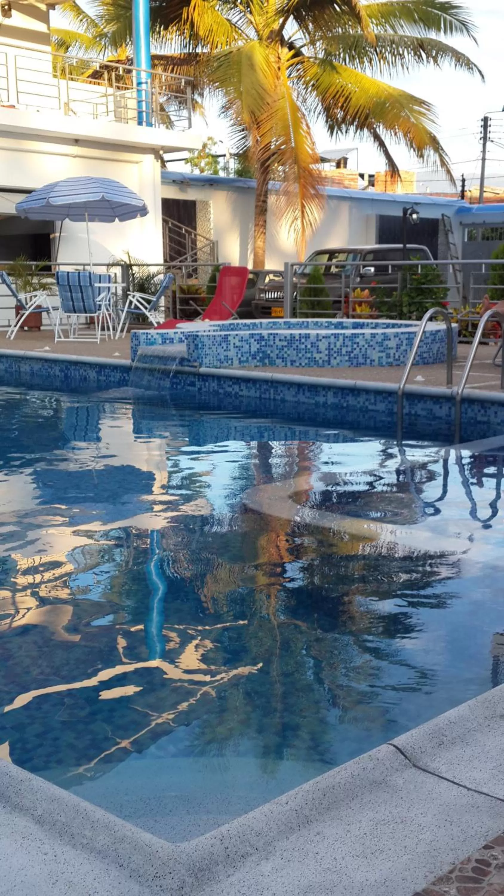 Swimming Pool in Tropical Resort Tocaima