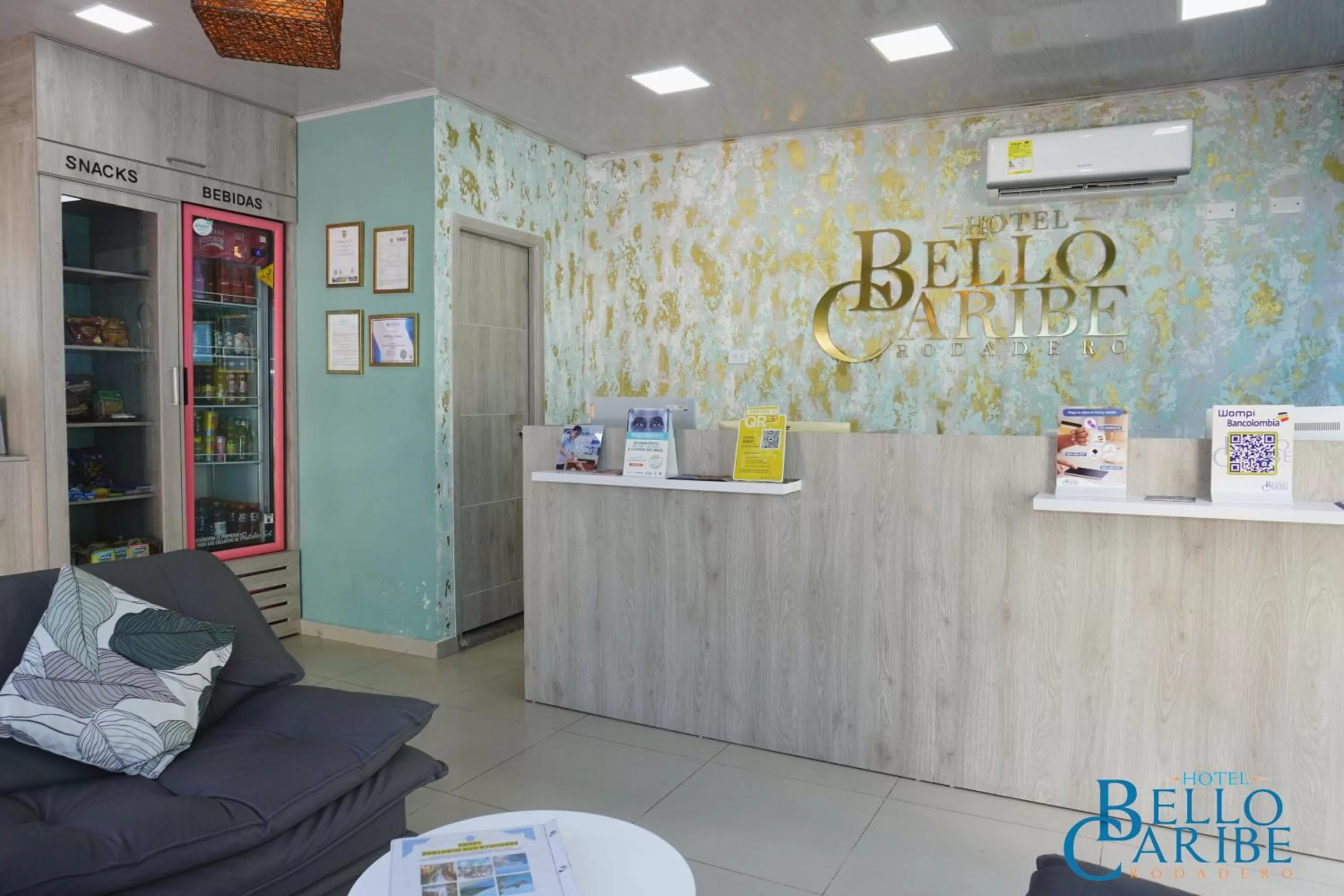 Lobby or reception, Lobby/Reception in Hotel Bello Caribe
