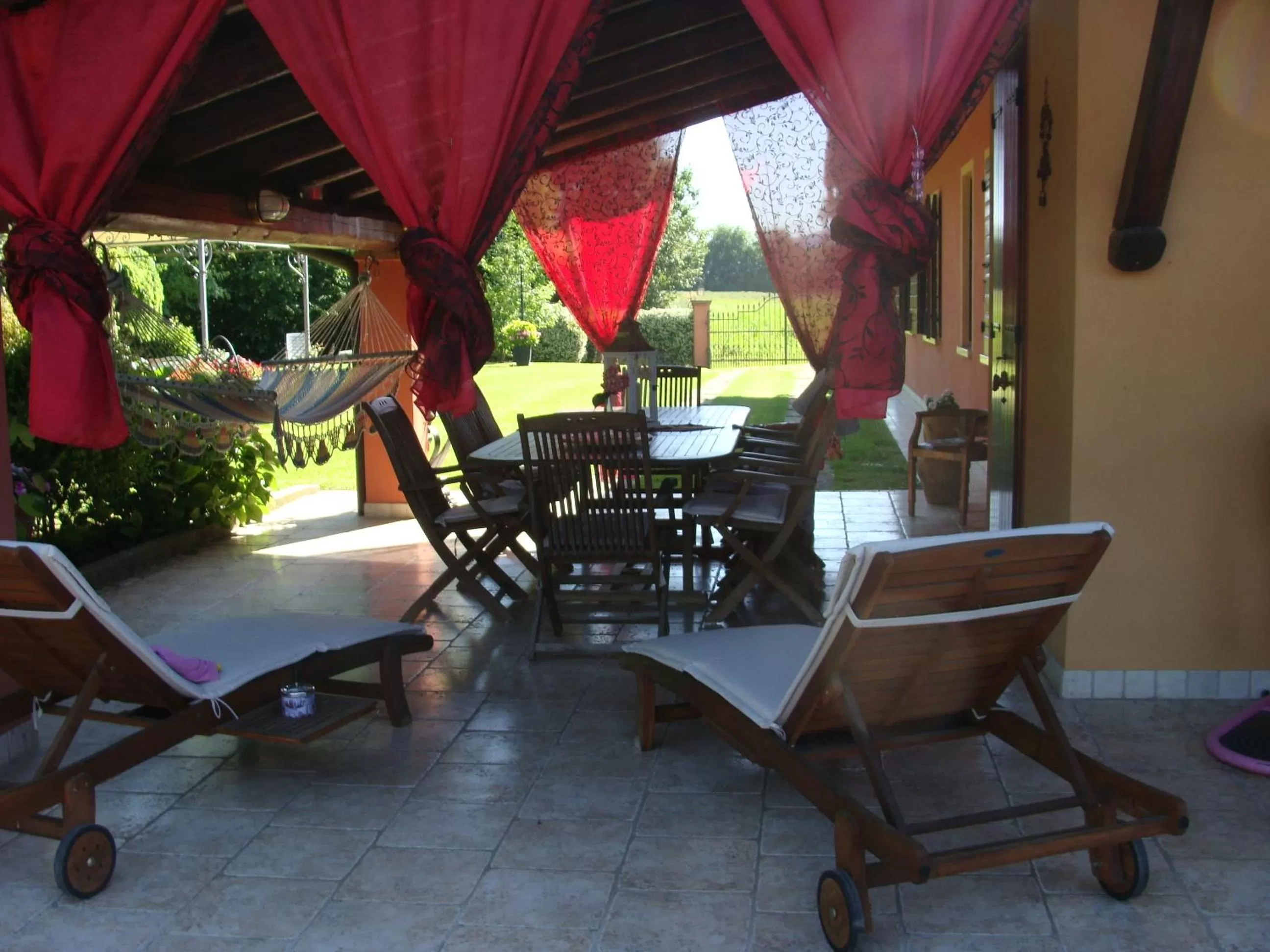 Patio, Restaurant/Places to Eat in B&B Sweet Dreams