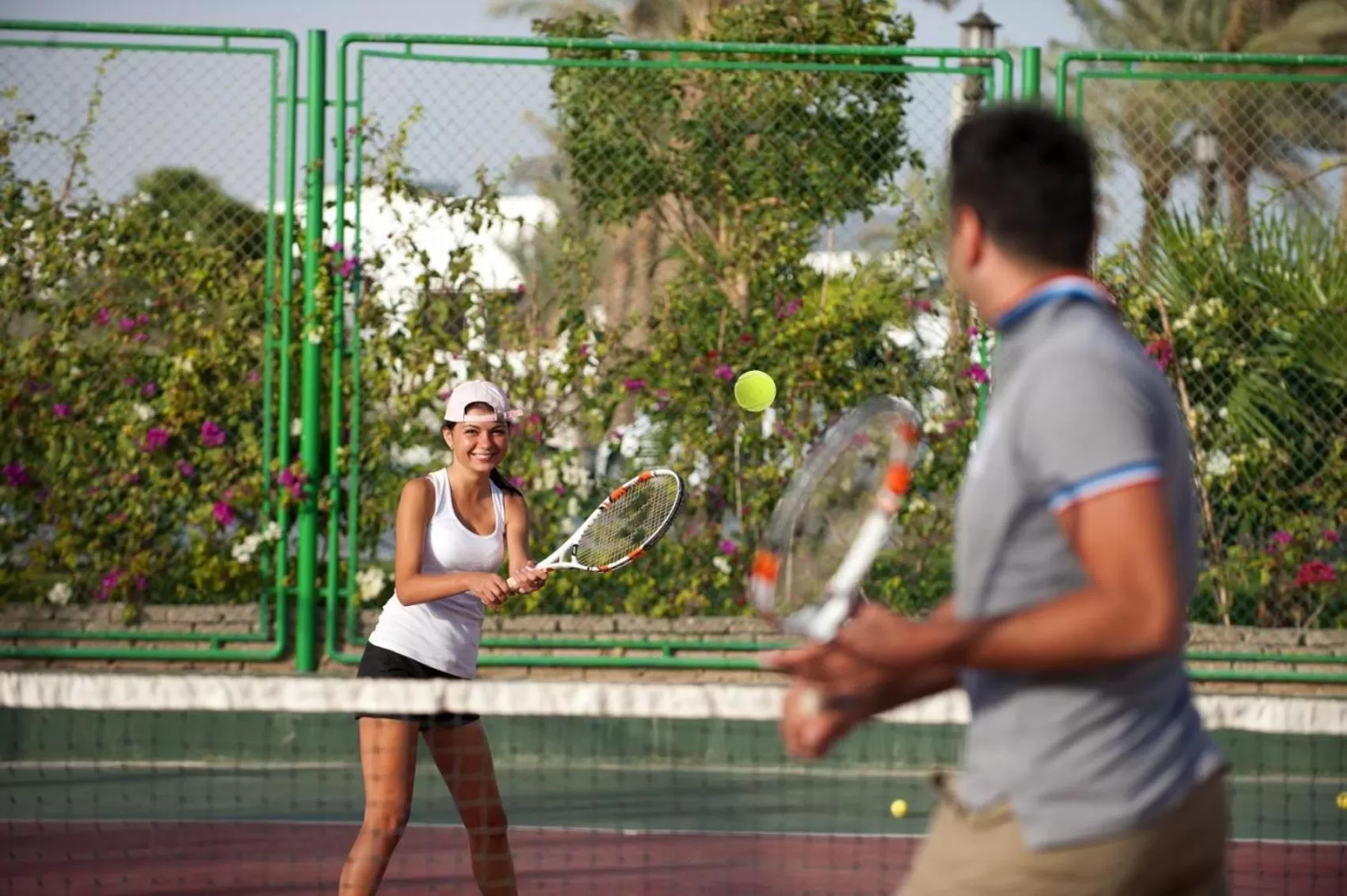 Tennis court in Sunrise Diamond Beach Resort -Grand Select