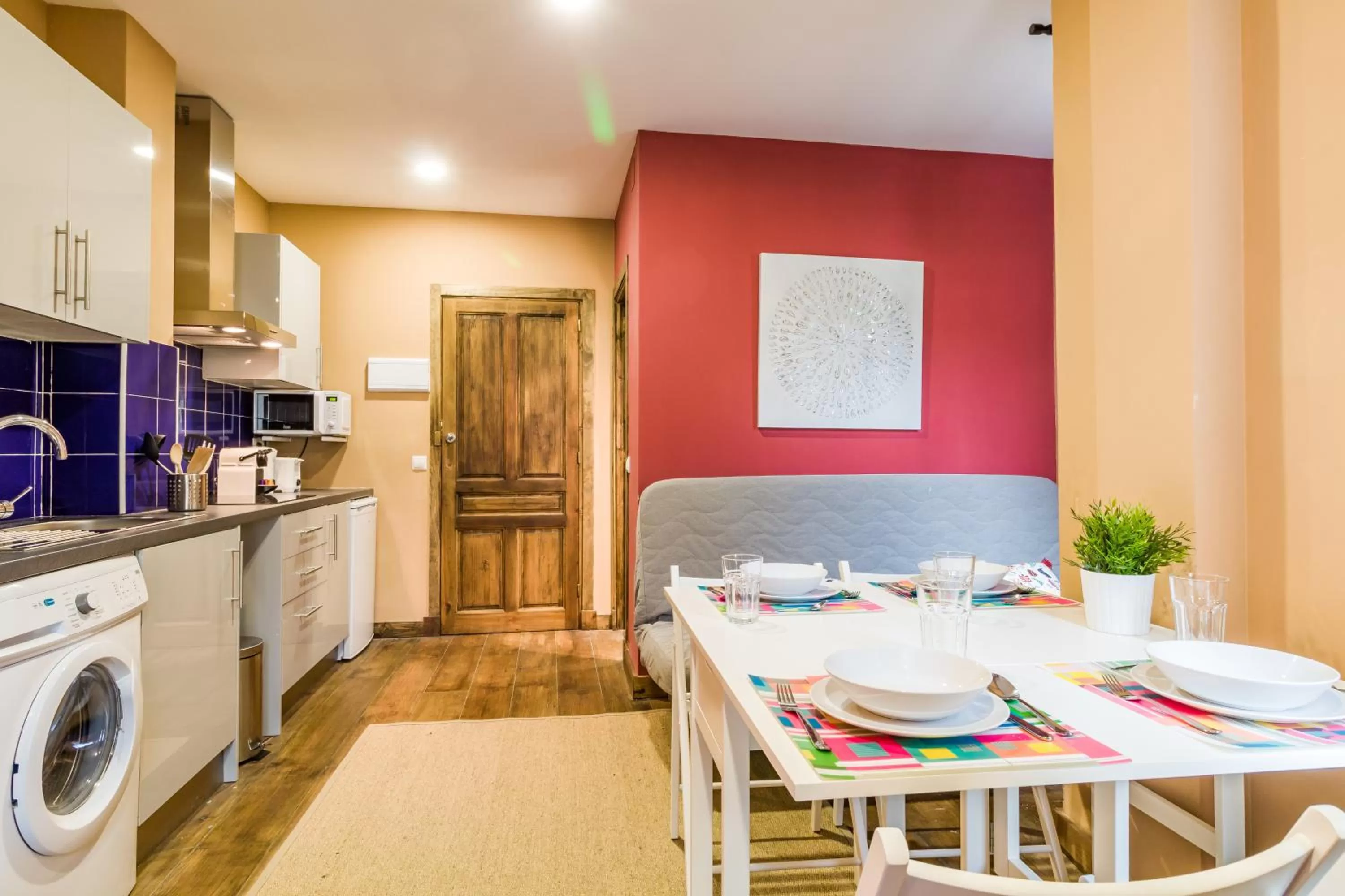 Dining area in La Arbolada